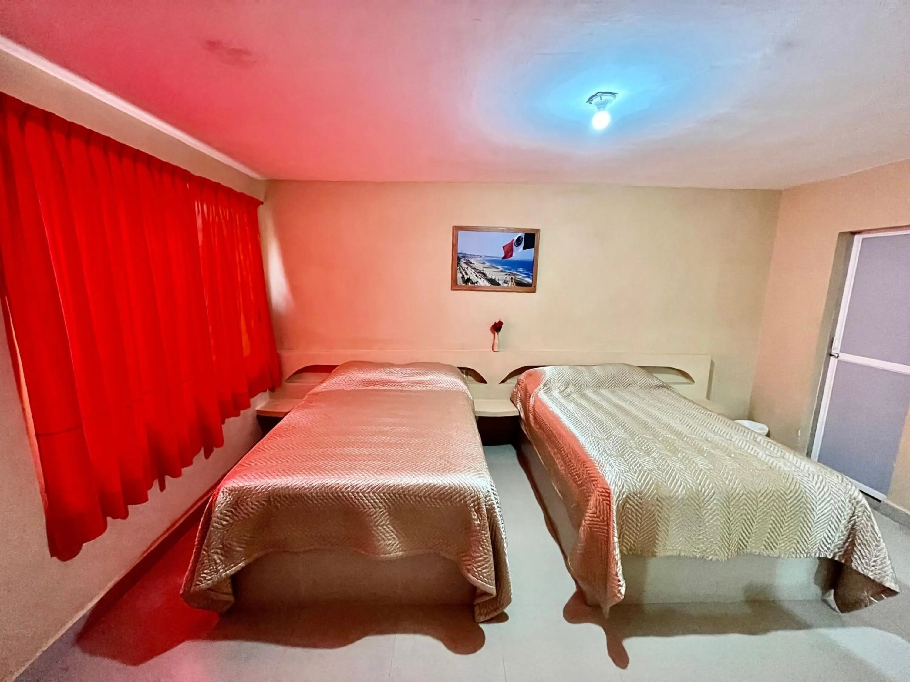 Bedroom in OYO Hotel Puerto Real Coatzacoalcos