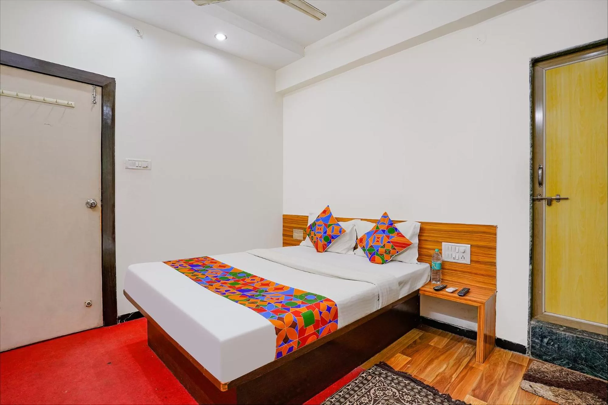 Bed in FabHotel Sai Chatra
