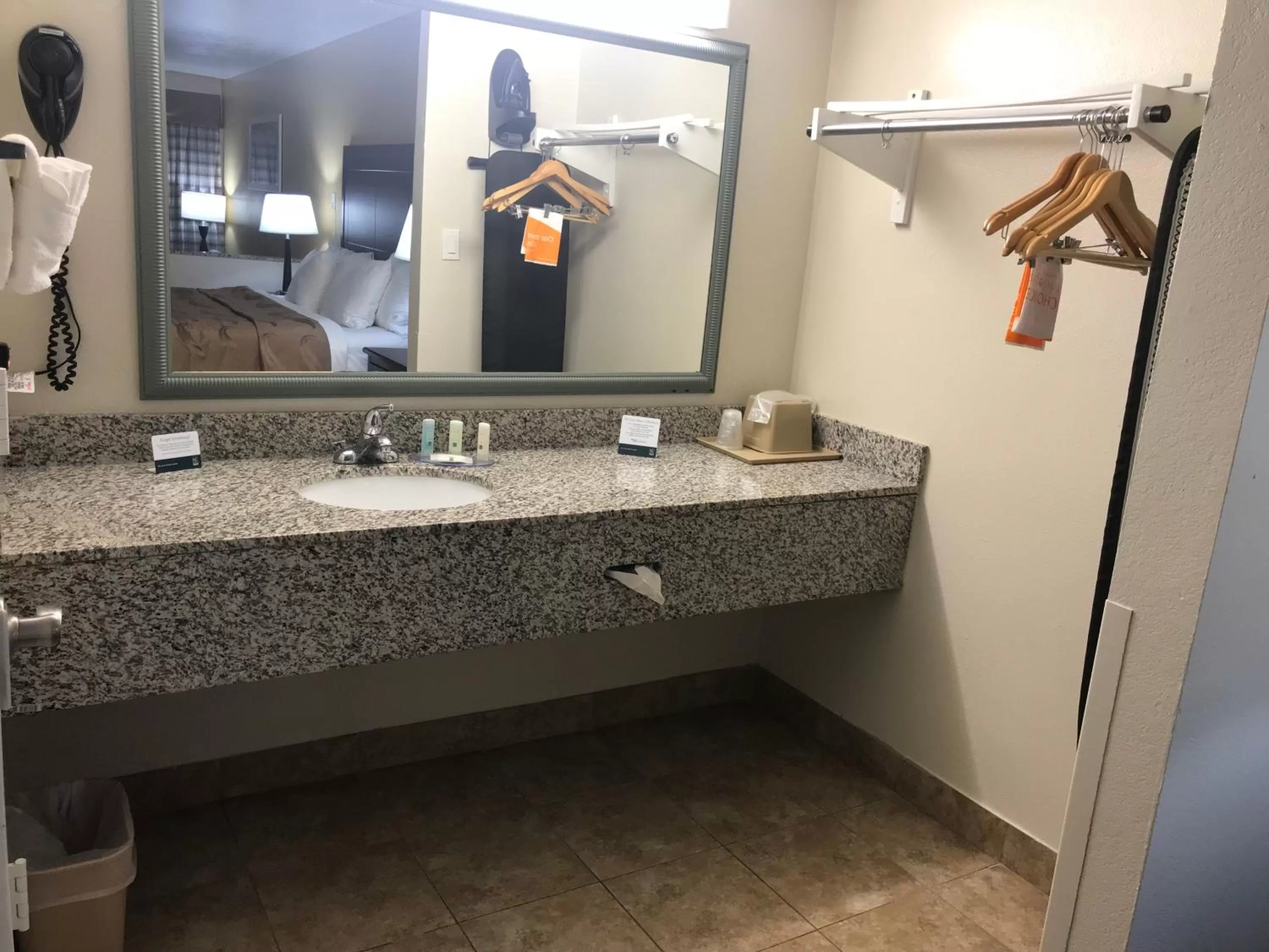 Bathroom in Quality Inn & Suites near Downtown Mesa