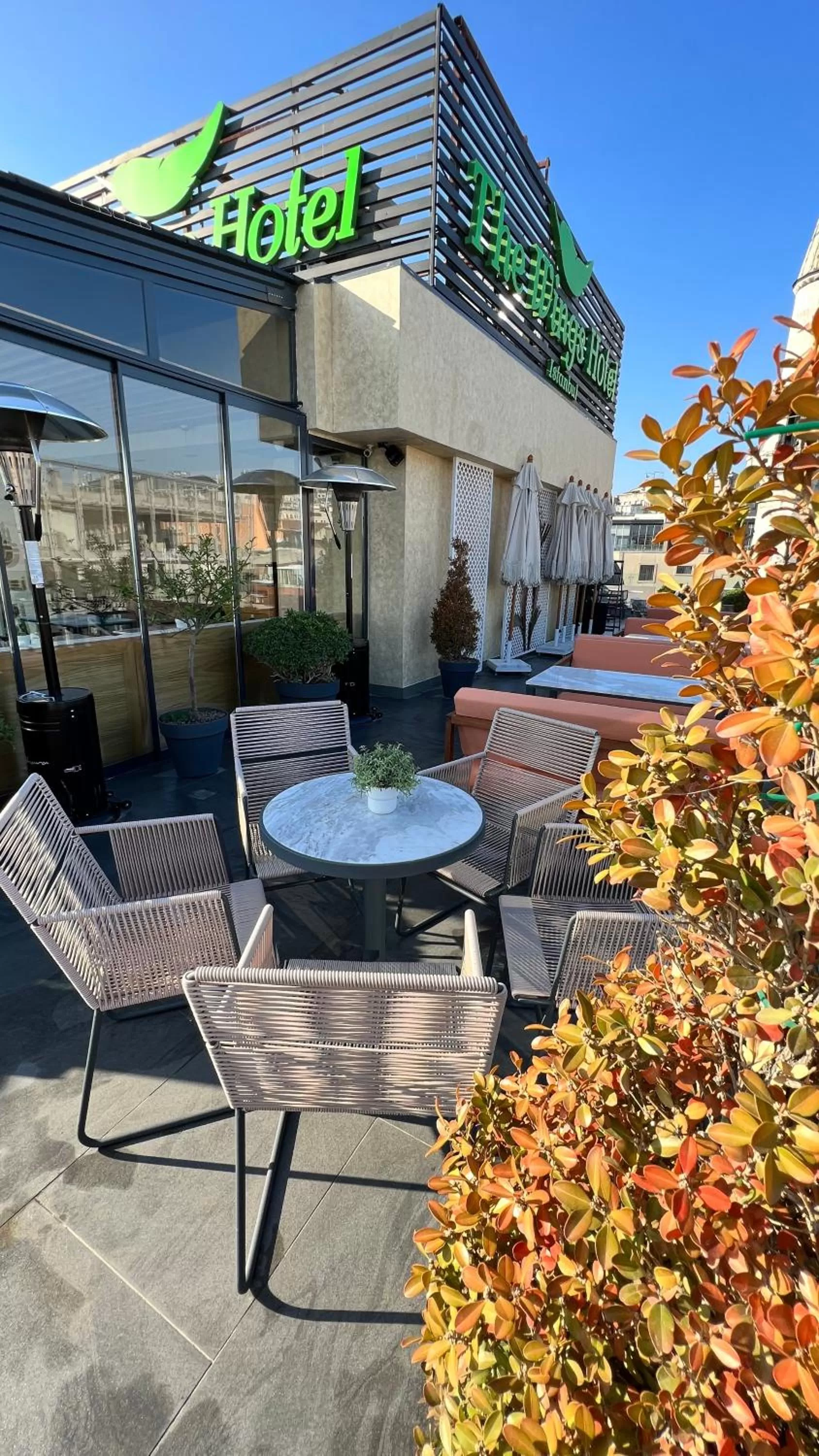 Restaurant/places to eat in The Wings Hotel Istanbul