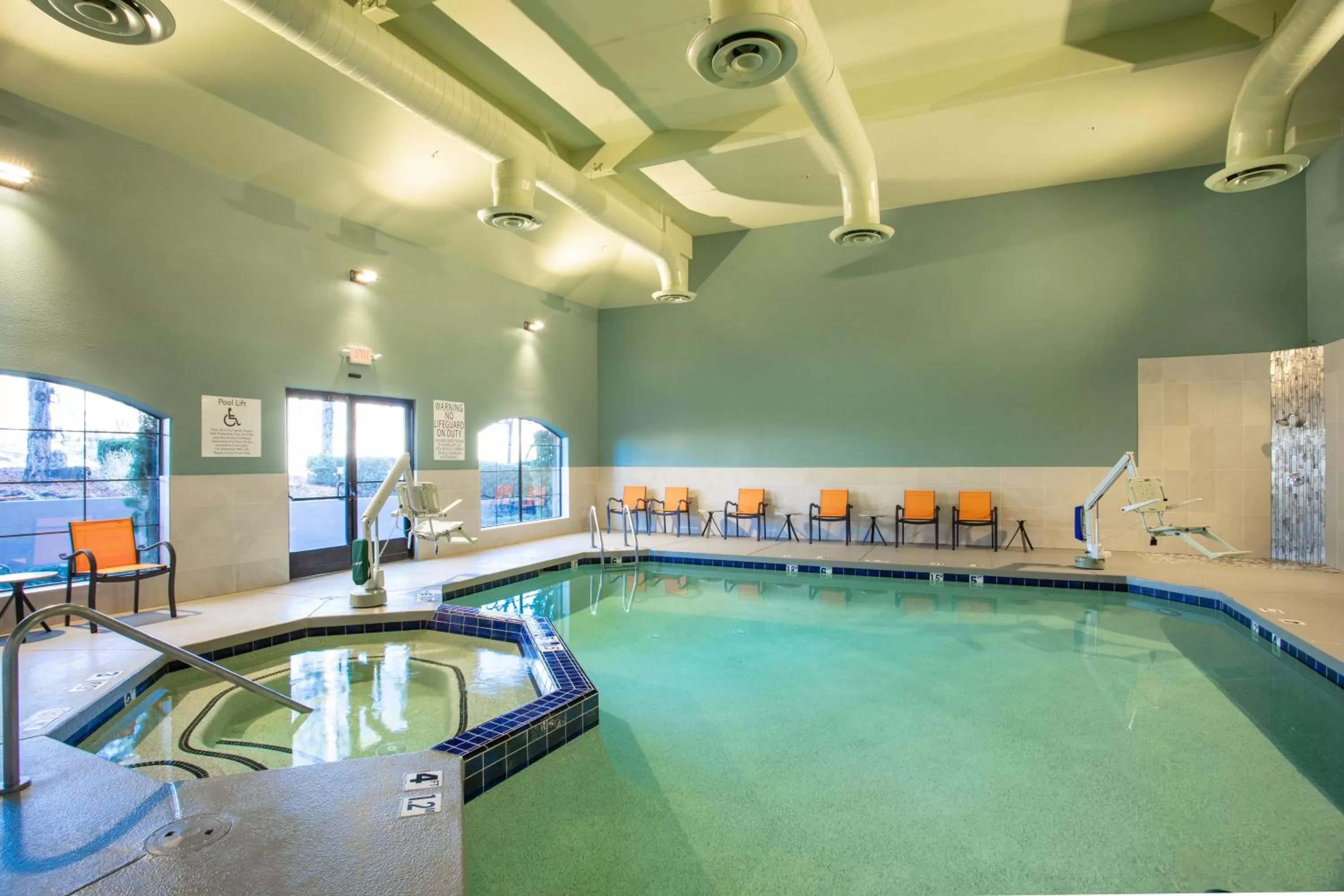 Swimming pool in Holiday Inn Express Prescott by IHG