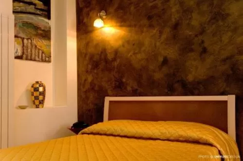 Shower, Bed in Residenza Glave