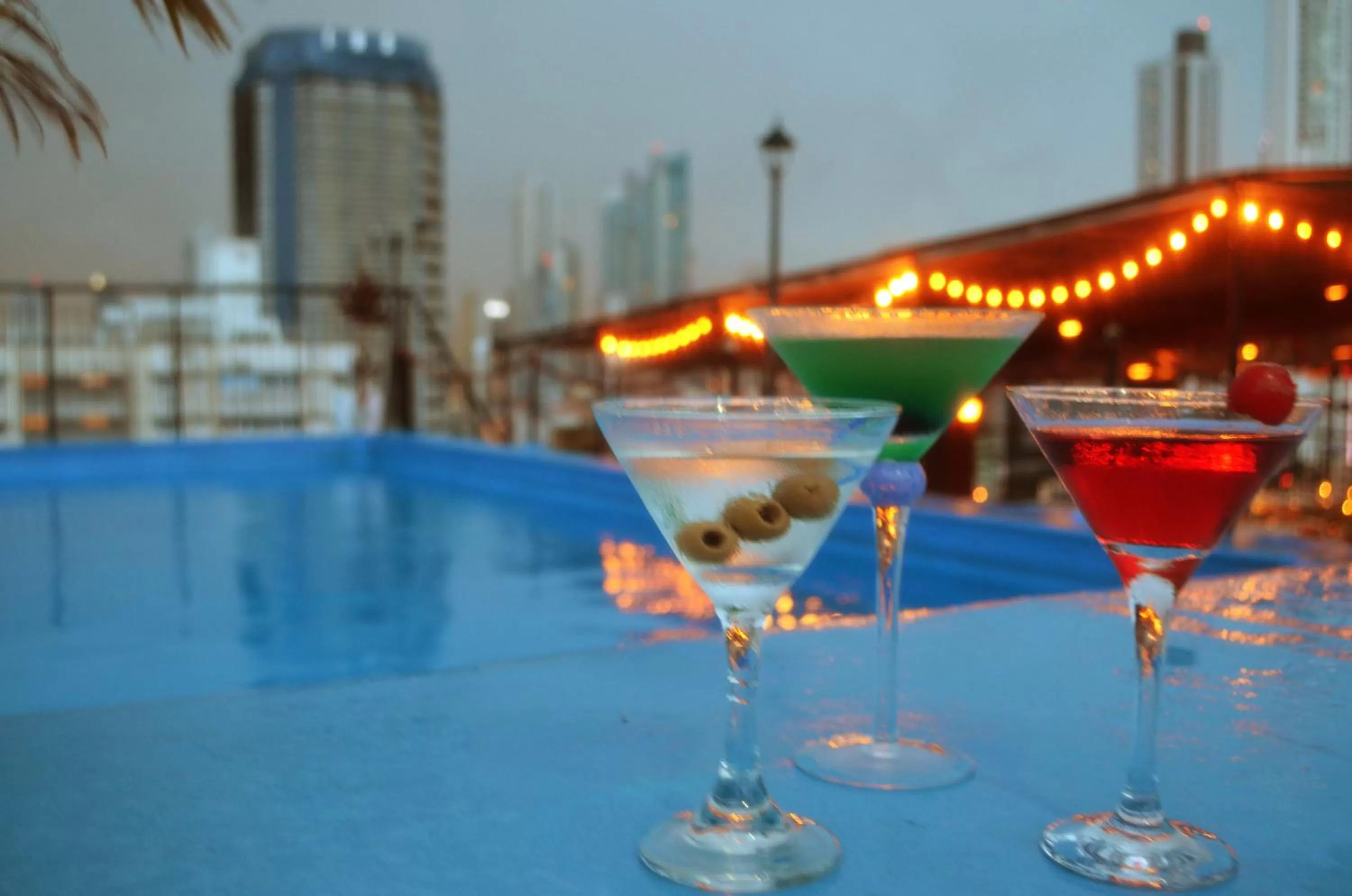 Drinks in Hotel Caribe Panamá