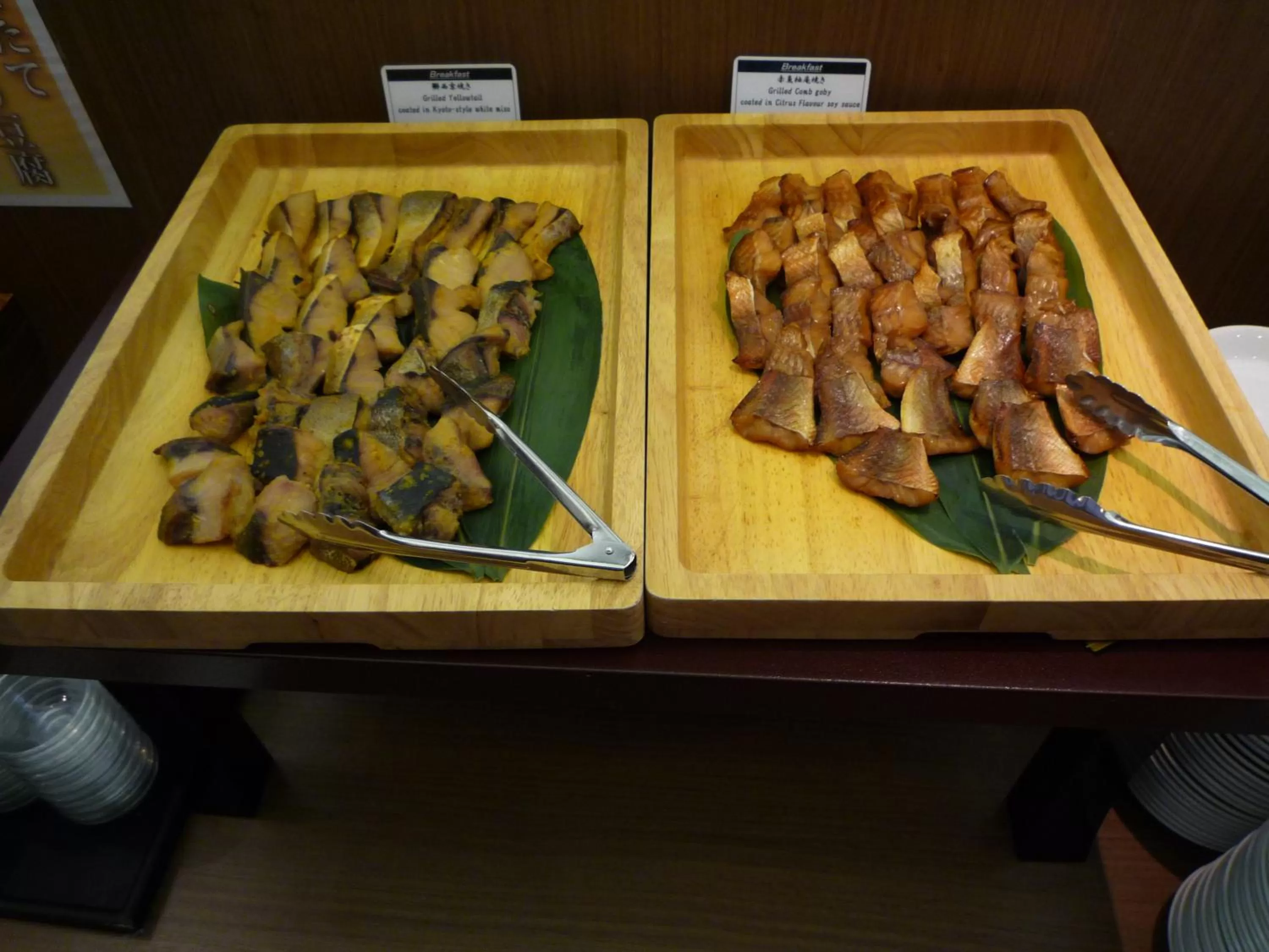 Buffet breakfast in Route Inn Grantia Komatsu Airport