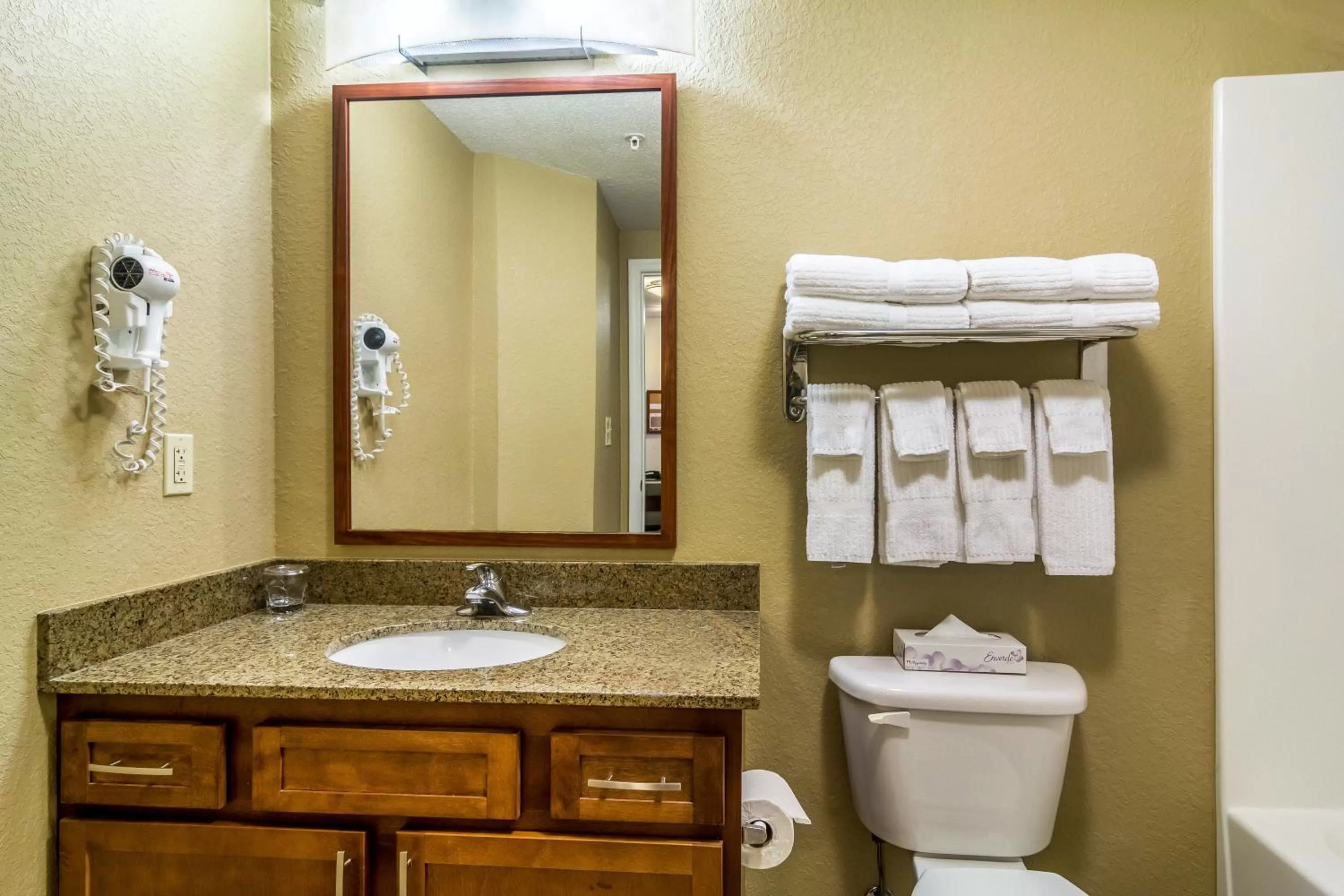 Bathroom in Candlewood Suites Jacksonville East Merril Road by IHG