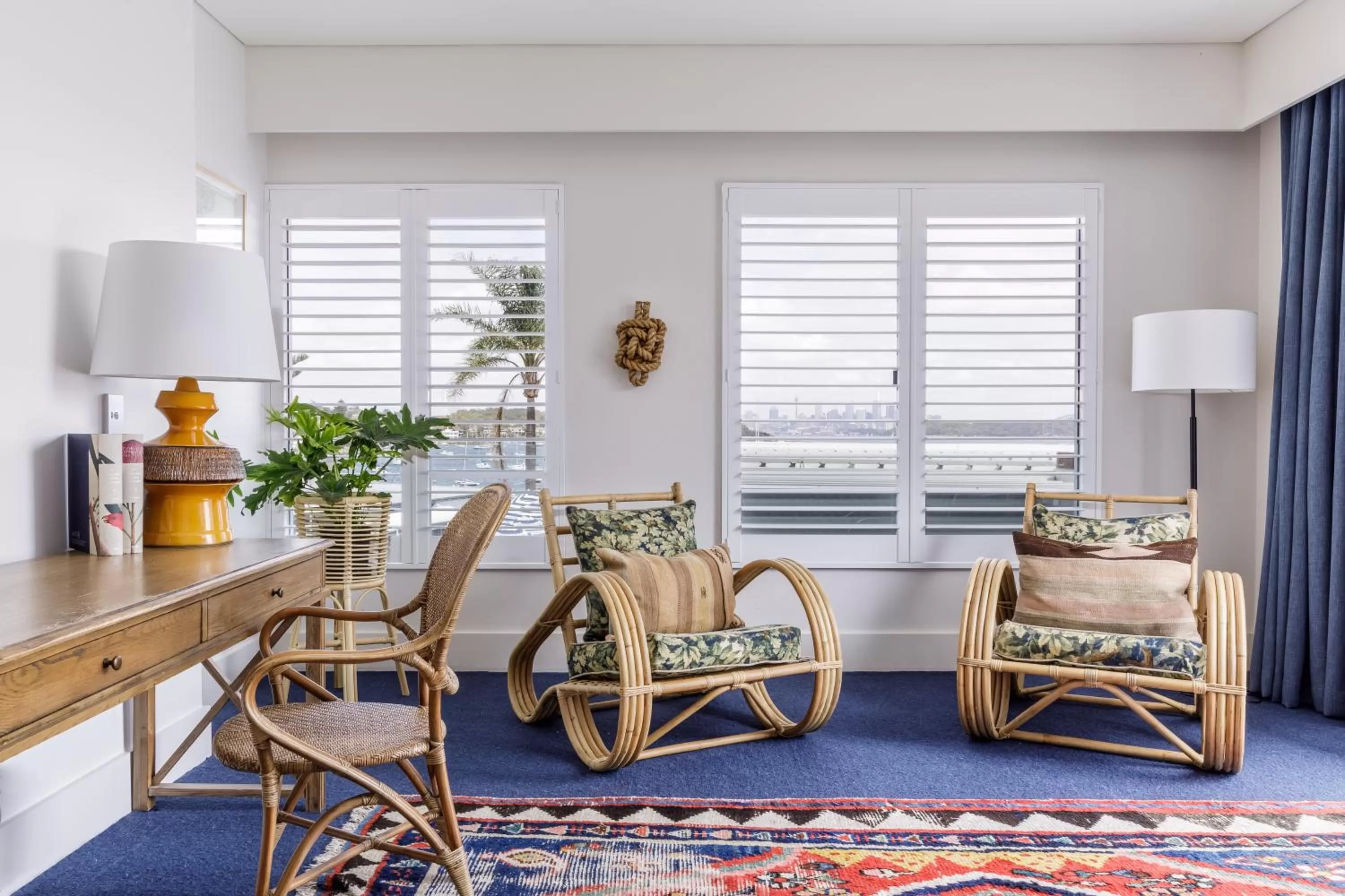 Seating area in Watsons Bay Boutique Hotel