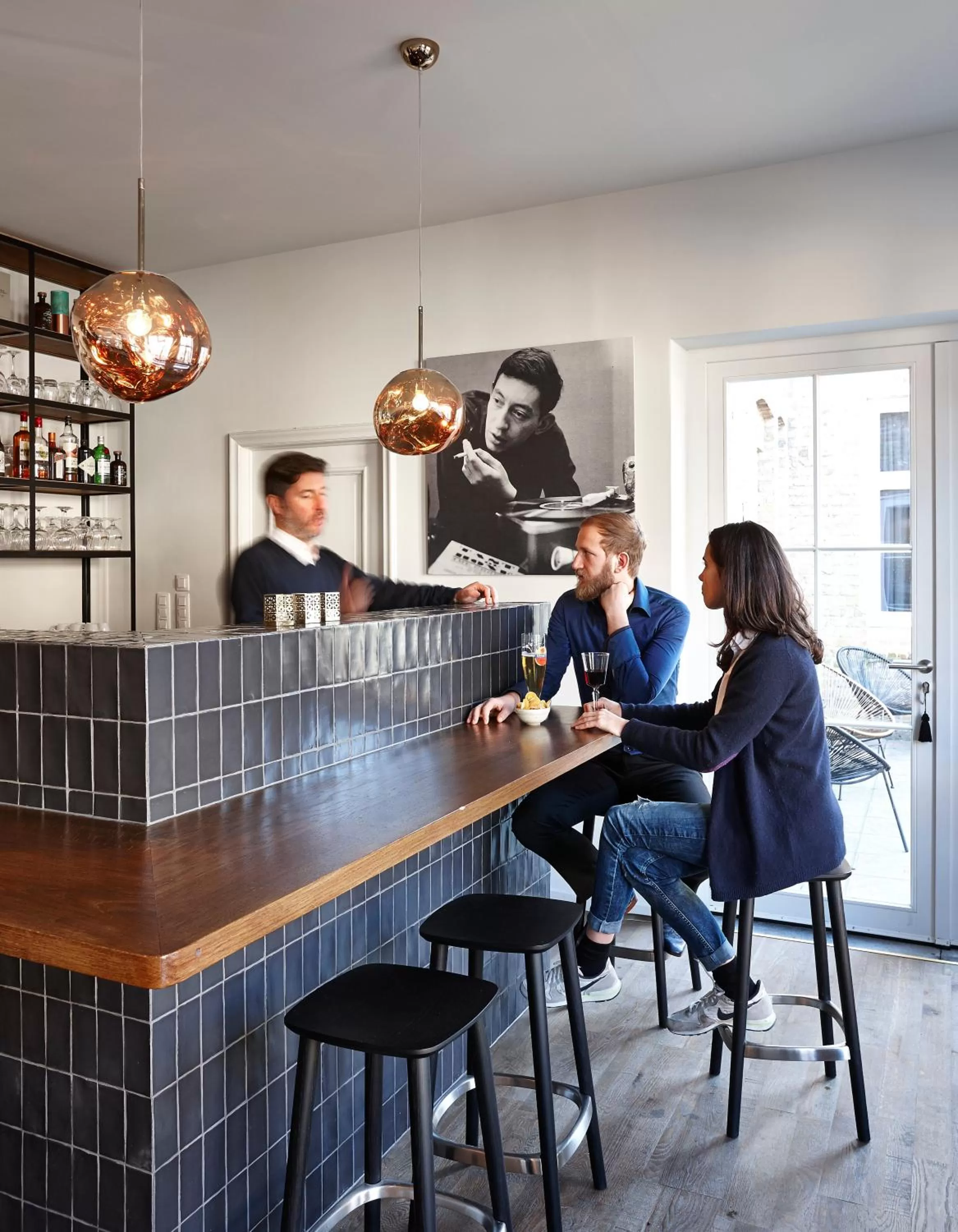 Lounge or bar in Hotel Monsieur Ernest