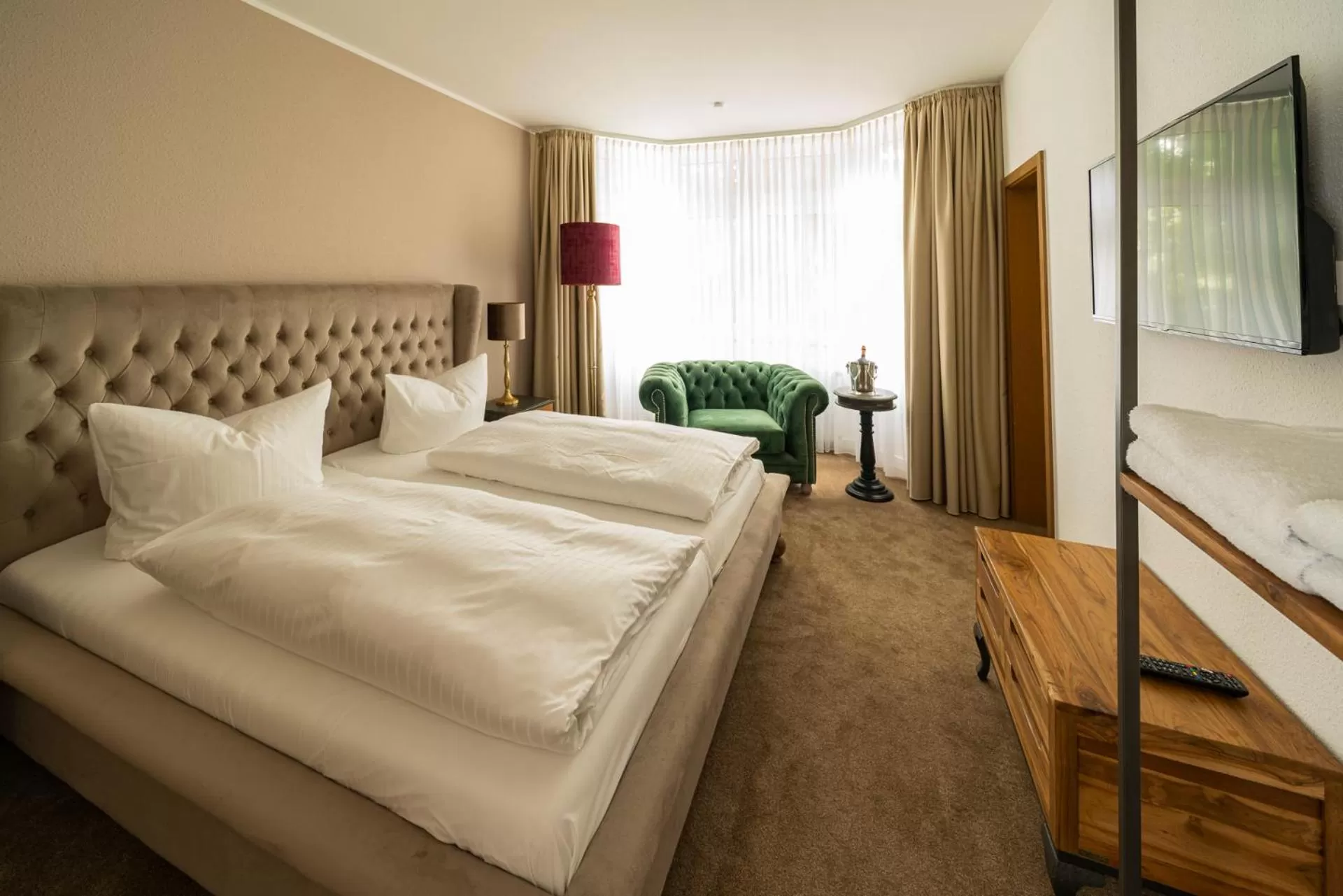 Bed in Waldhotel Riesebusch