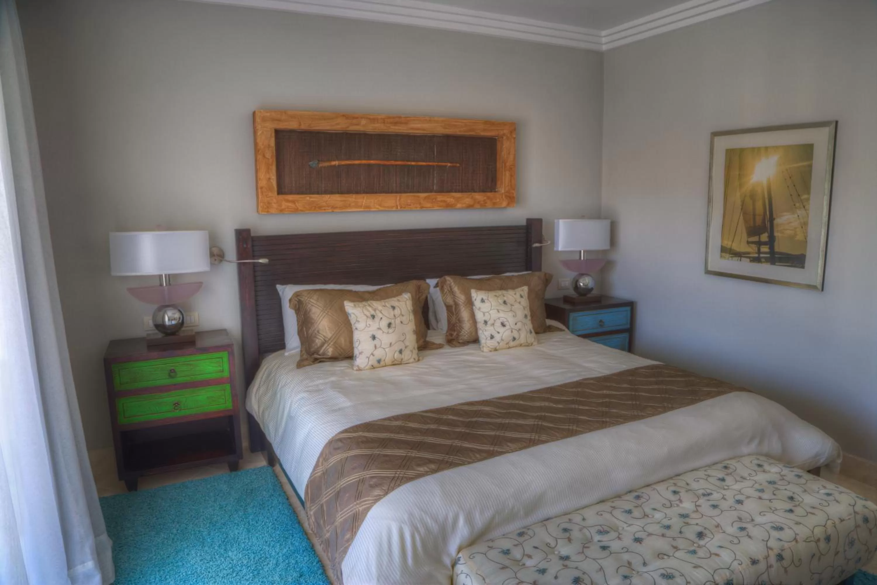 Bedroom, Bed in Fishing Lodge Cap Cana