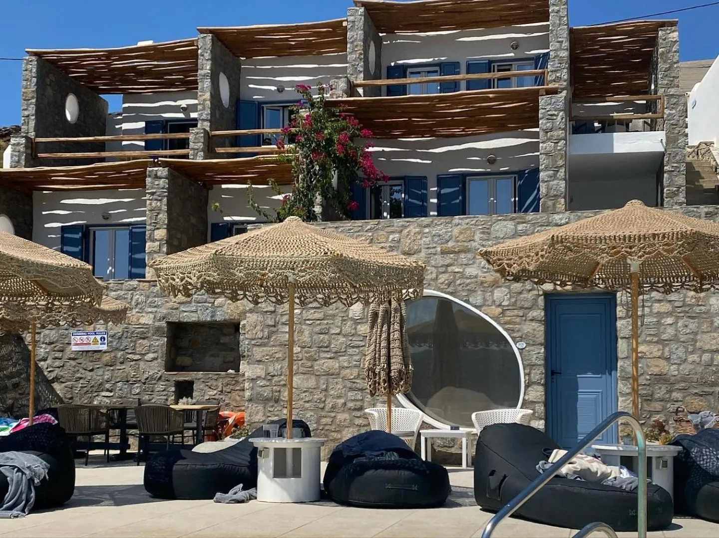 Property building in Panormos Village Hotel