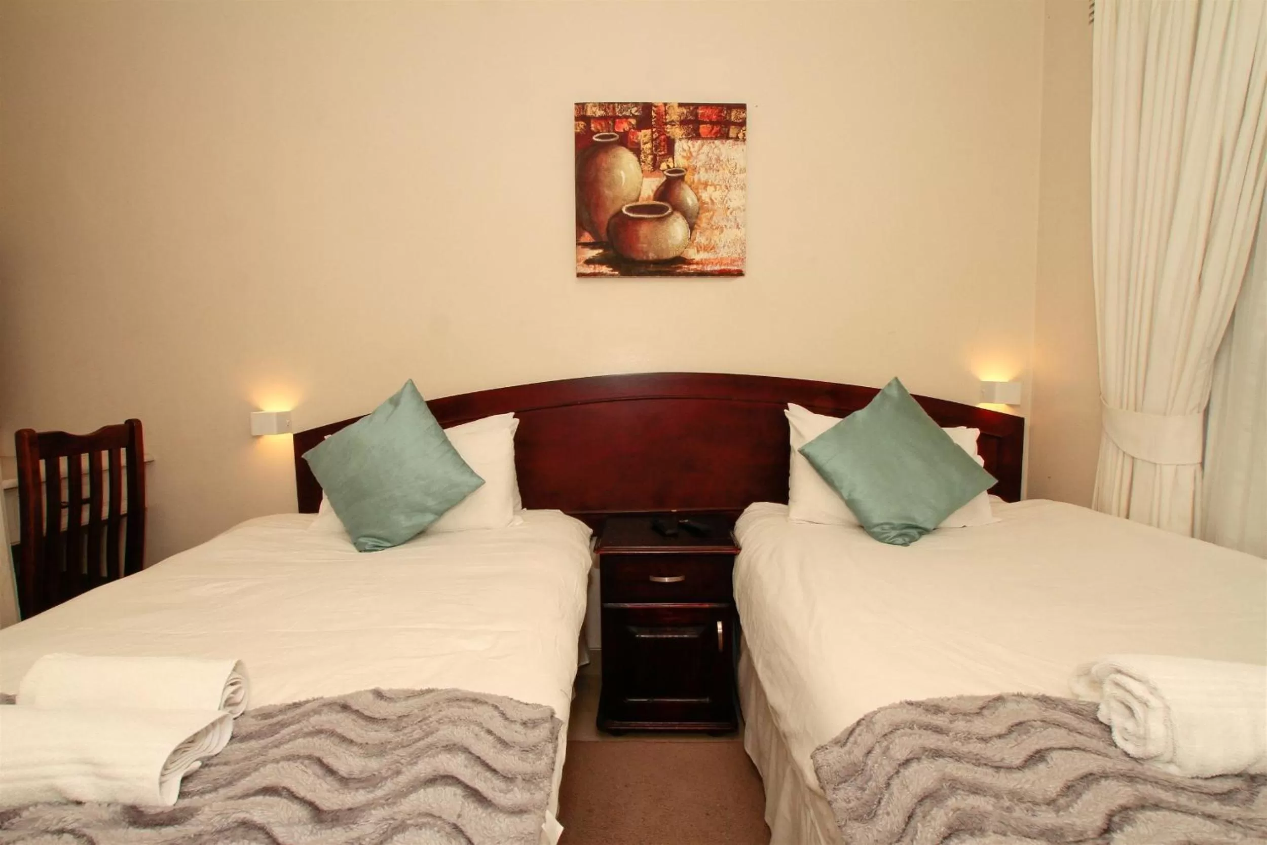 Bed in Addis Bed and Breakfast