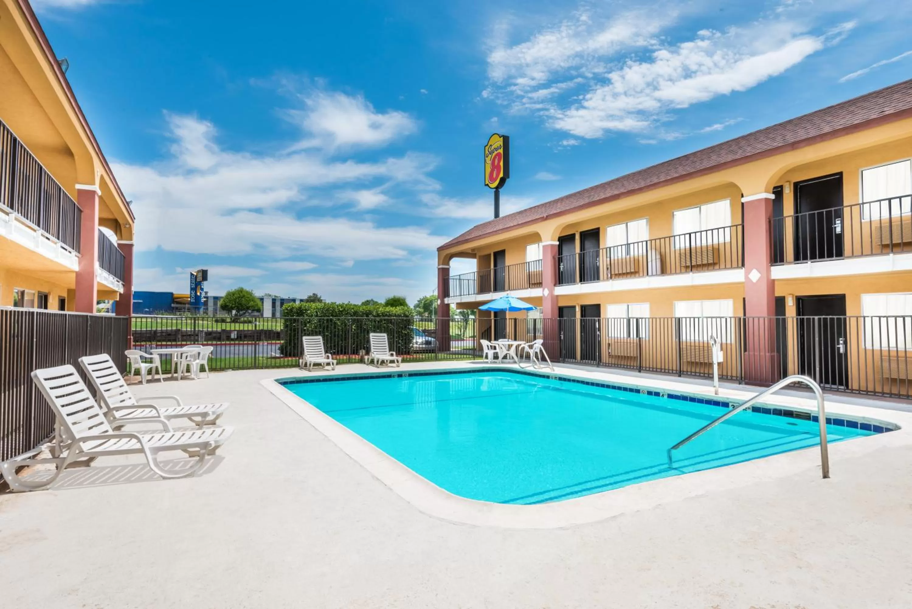 Swimming pool in Super 8 by Wyndham Midwest City OK