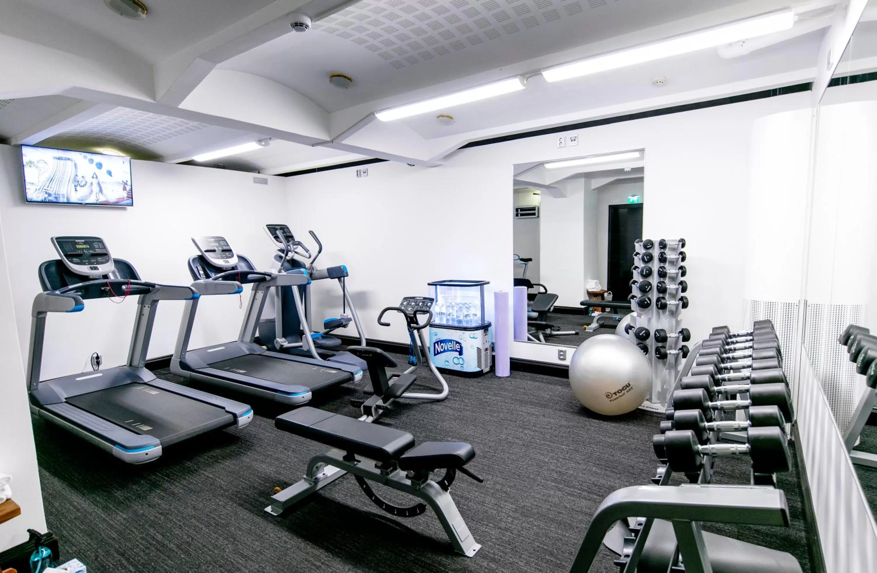 Fitness centre/facilities in Hotel F6
