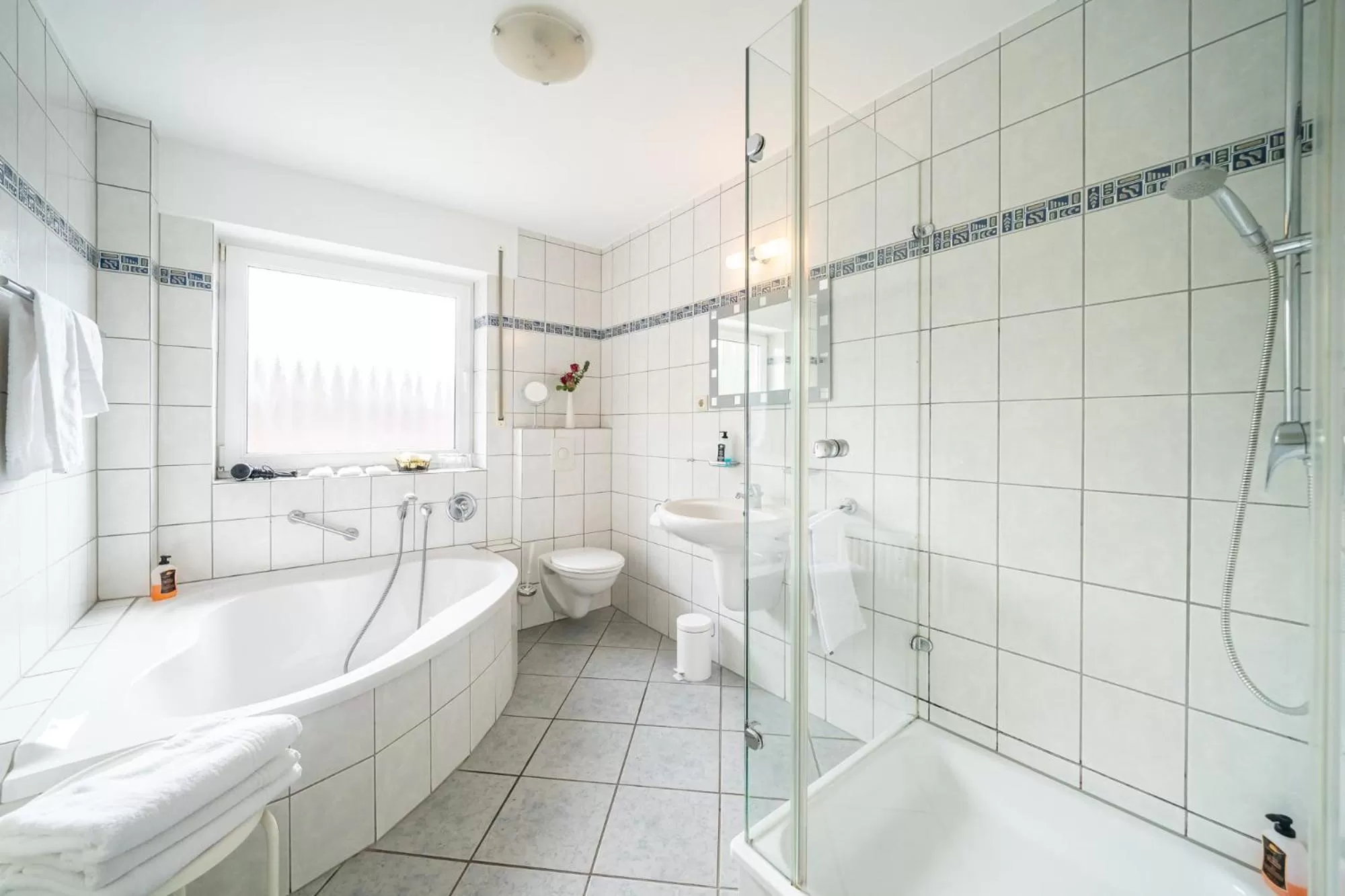 Bathroom in Waldhotel Tannenhäuschen