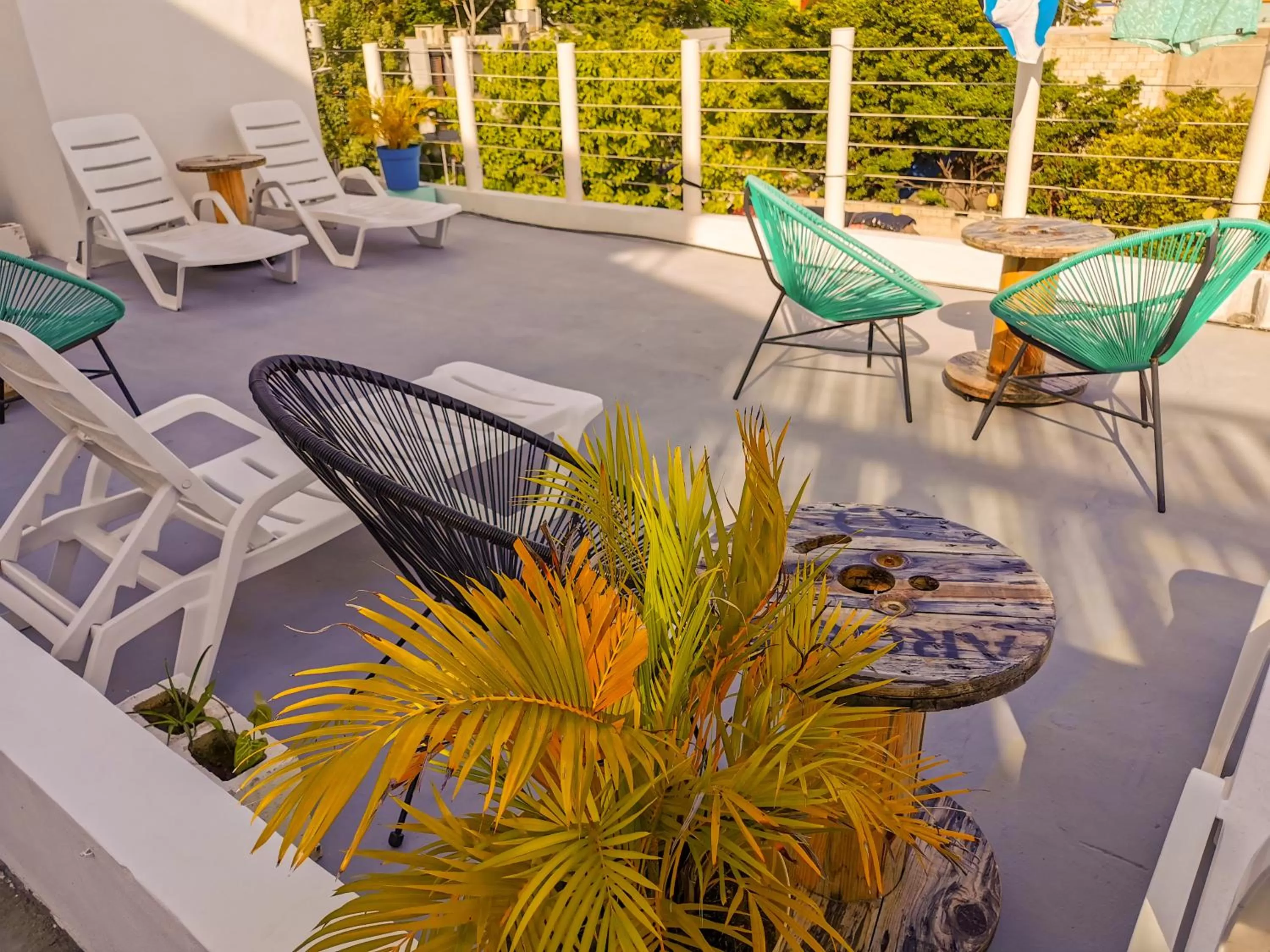 Patio in Les Suites Calle 2 by Galian