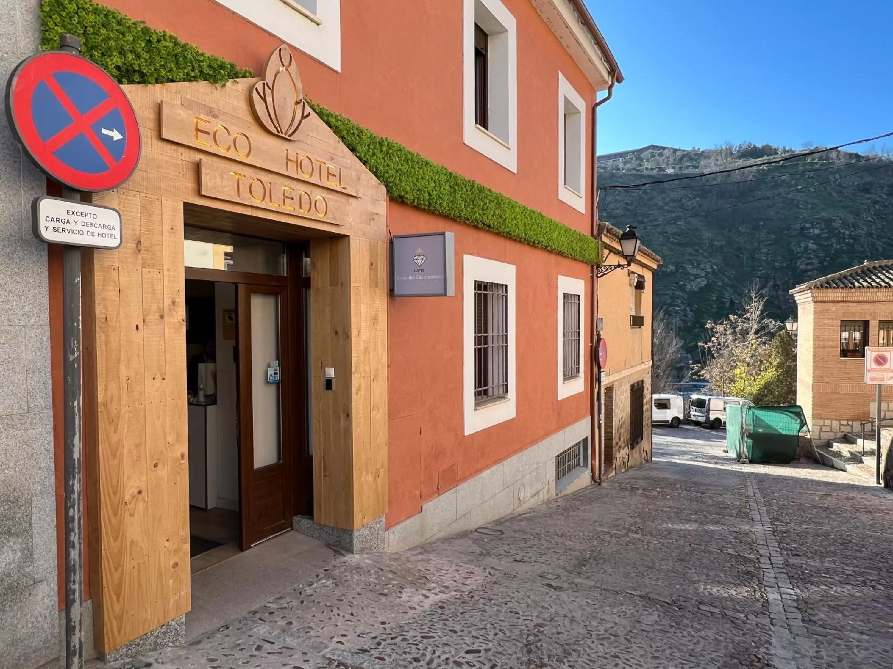 Mountain view in Eco Hotel Toledo