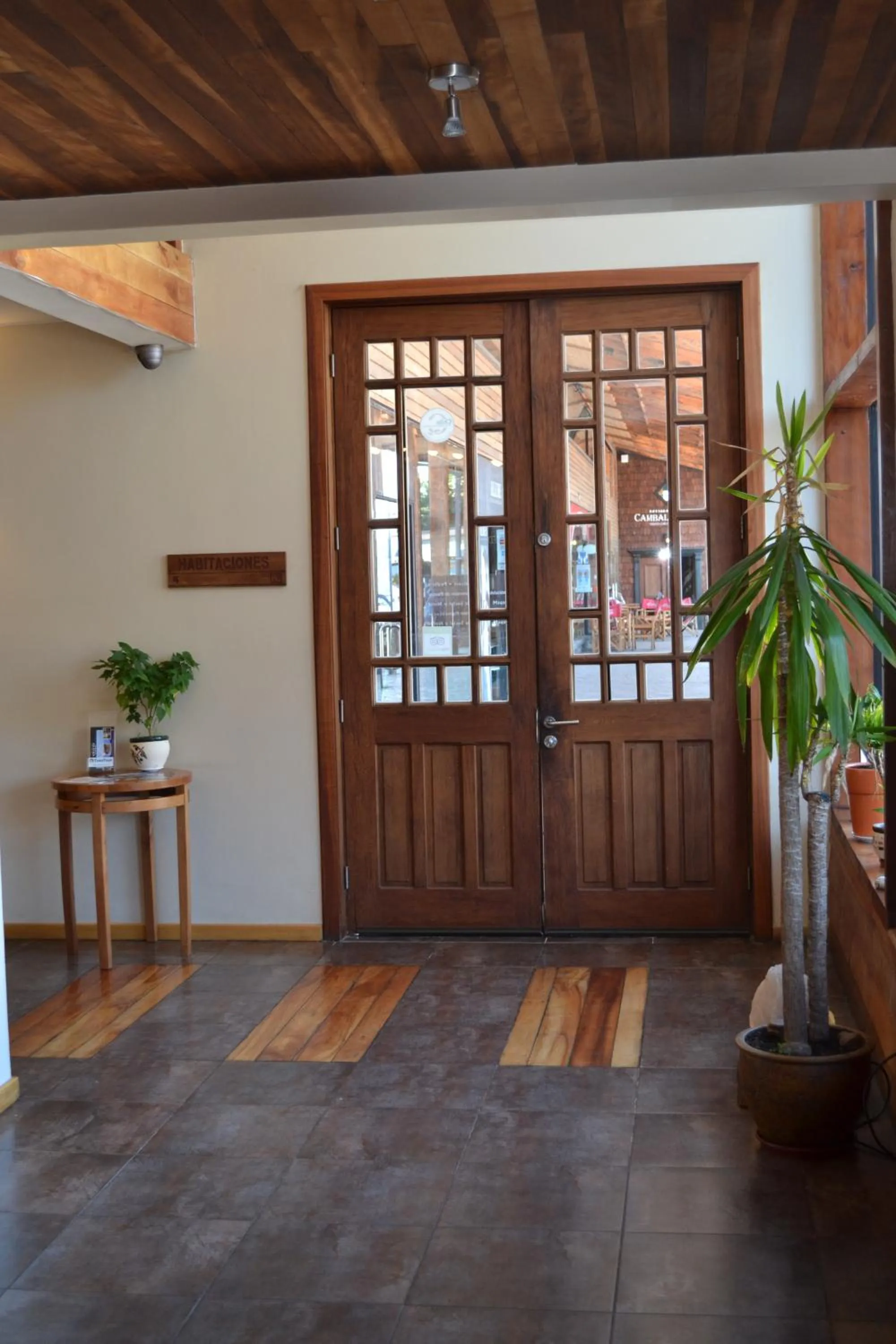 Decorative detail in Puerto Chico Hotel