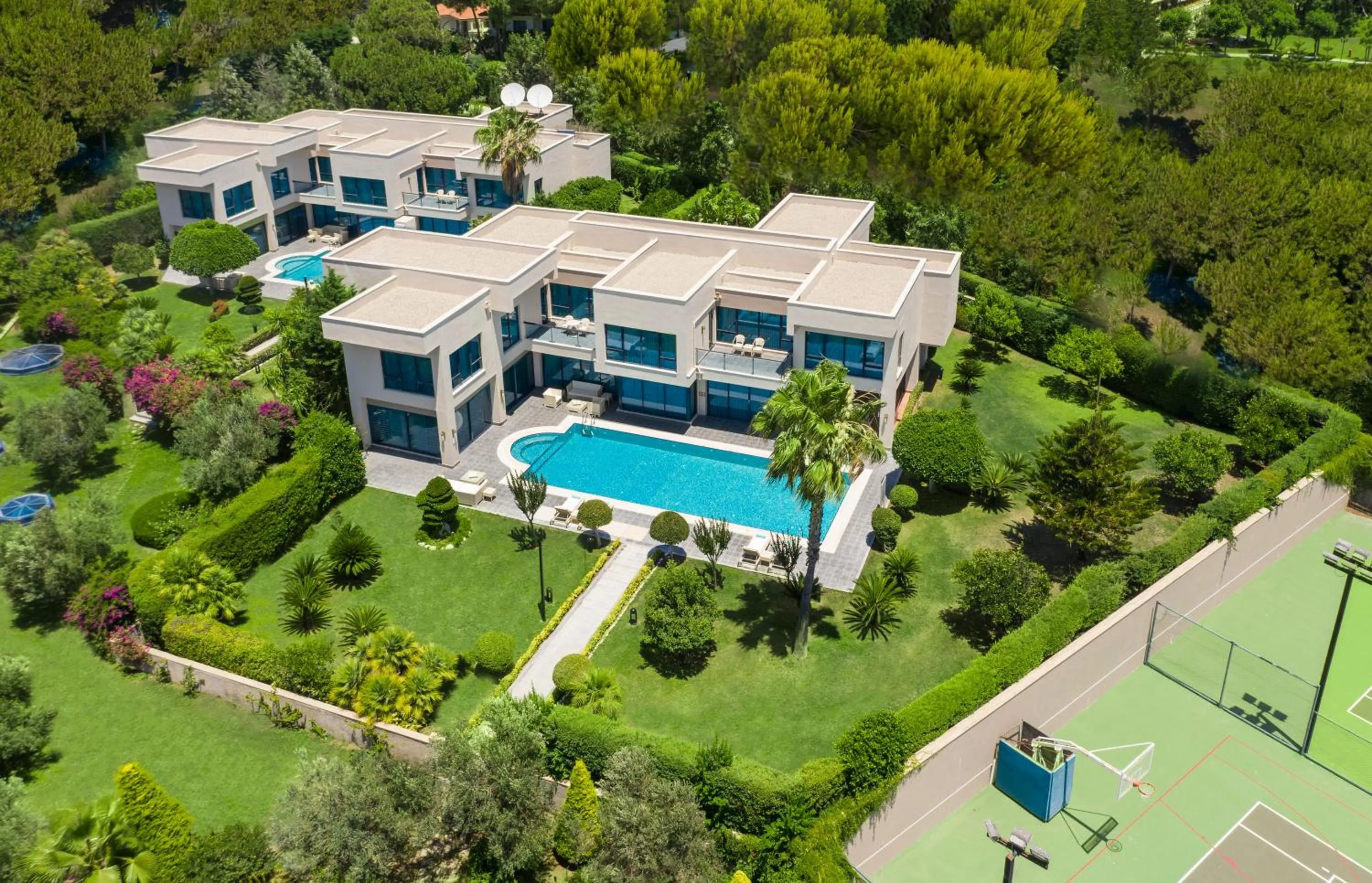 Bird's eye view in Susesi Luxury Resort