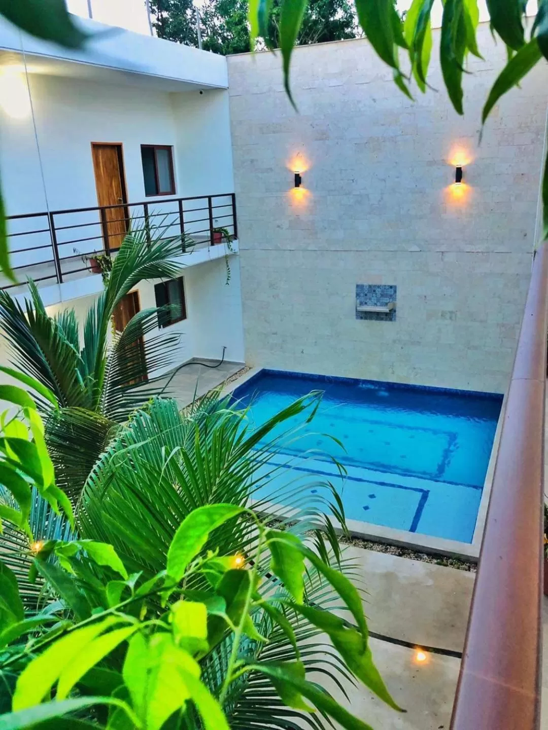 Swimming pool in Los Arcos Hotel - TULUM