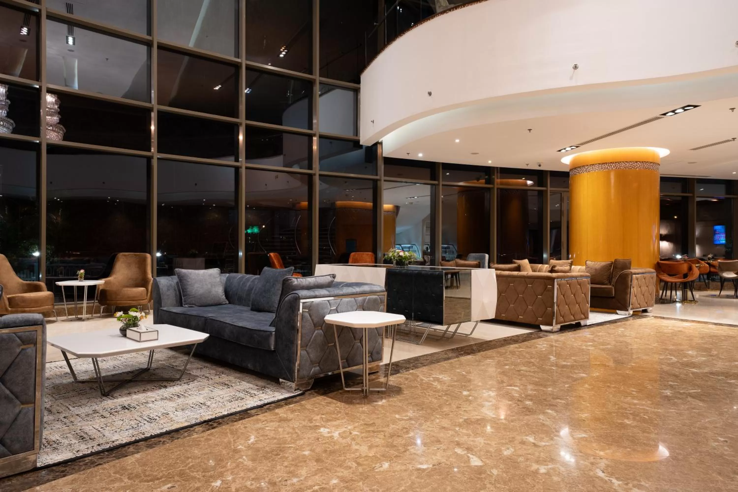 Seating area in Kuwait Grand Hotel