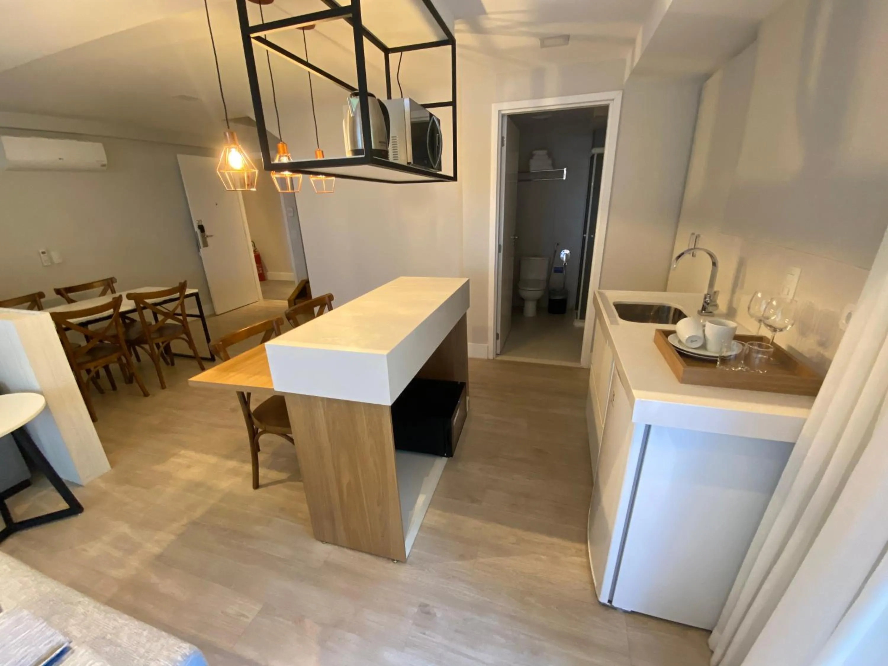 Kitchen or kitchenette in Carpe Diem Boutique e Spa