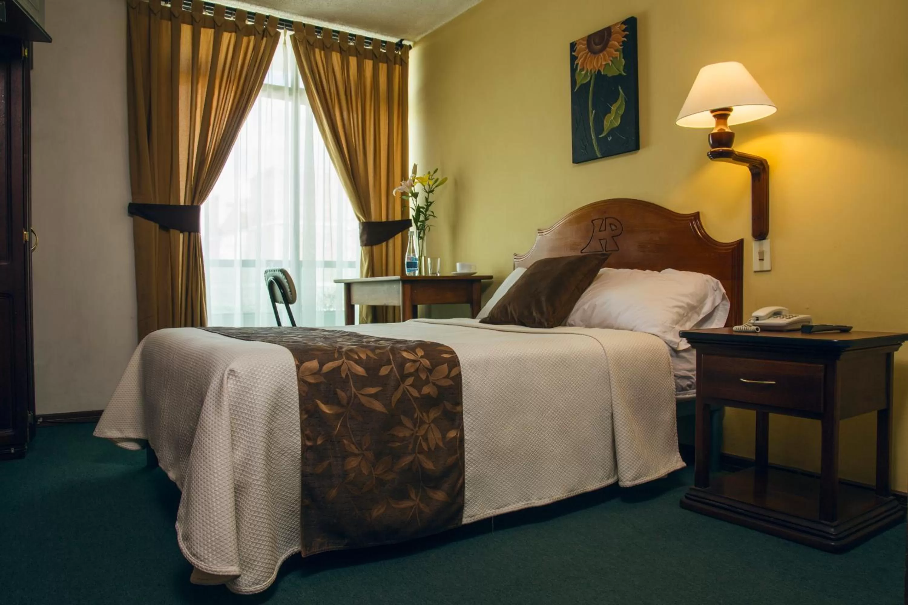 Bed in Hotel Podocarpus