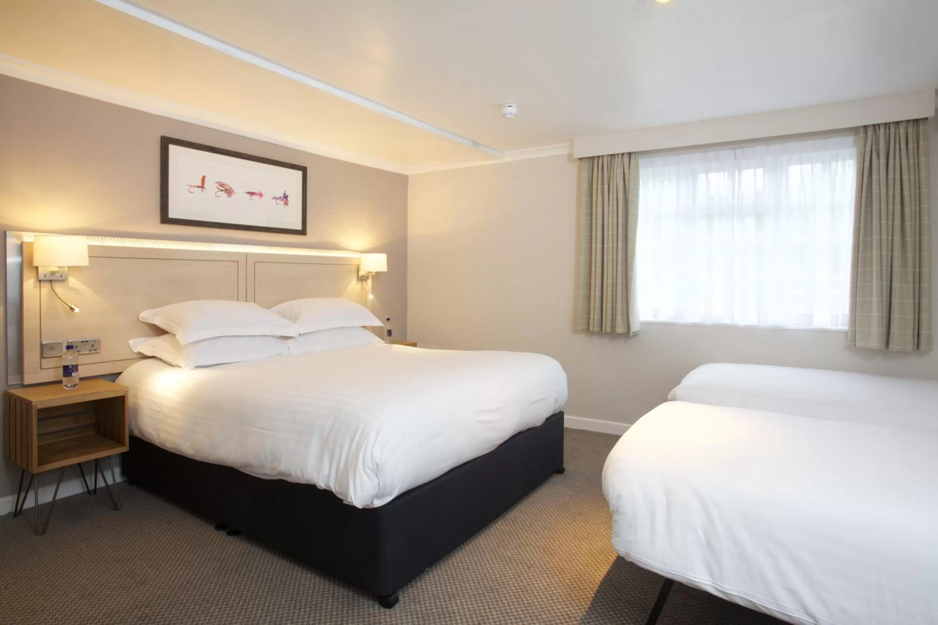 Bedroom, Bed in Fisherman's Cot, Tiverton by Marston's Inns