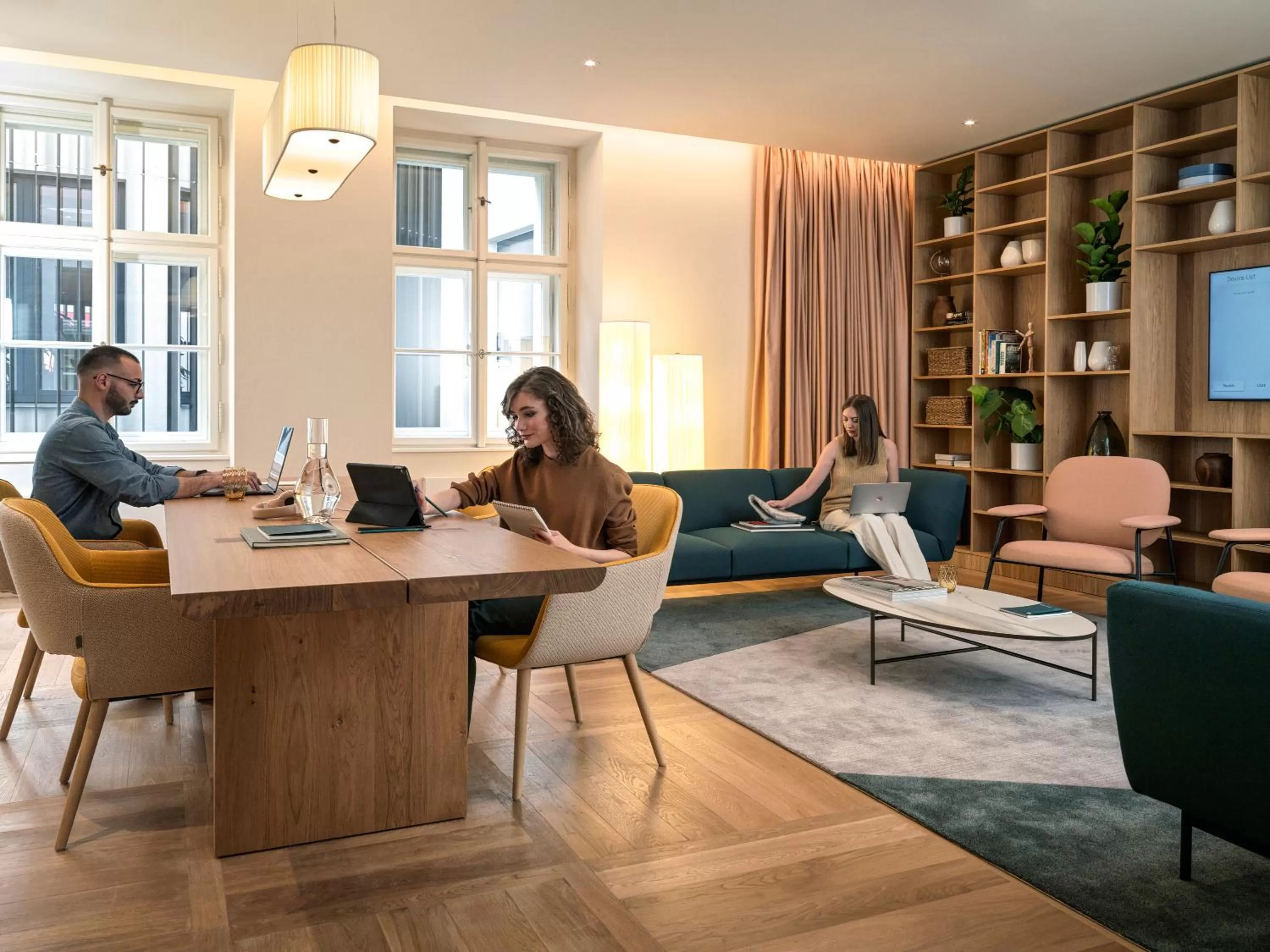 Library in The Julius Prague