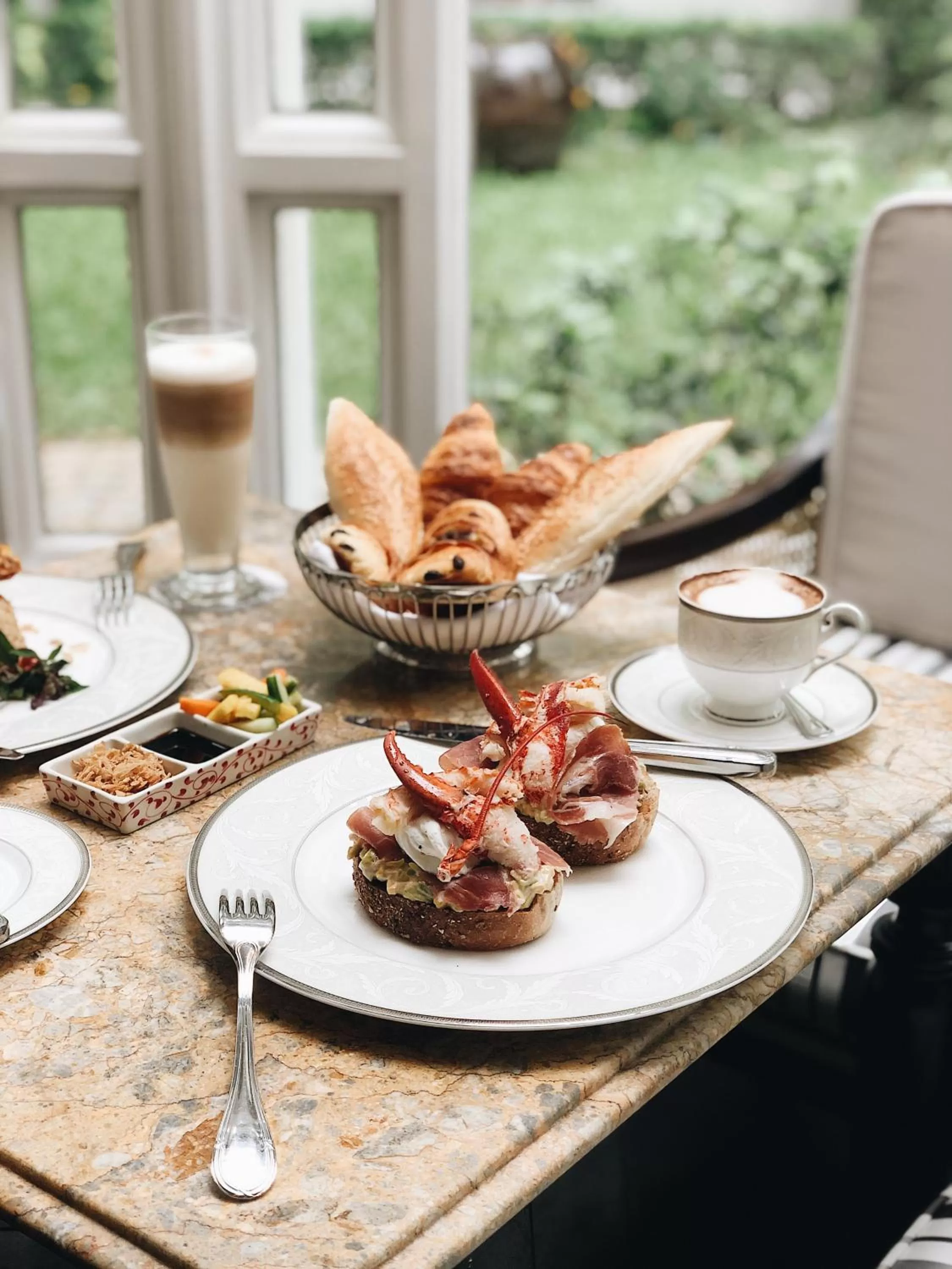 Breakfast in Sofitel Legend Metropole Hanoi
