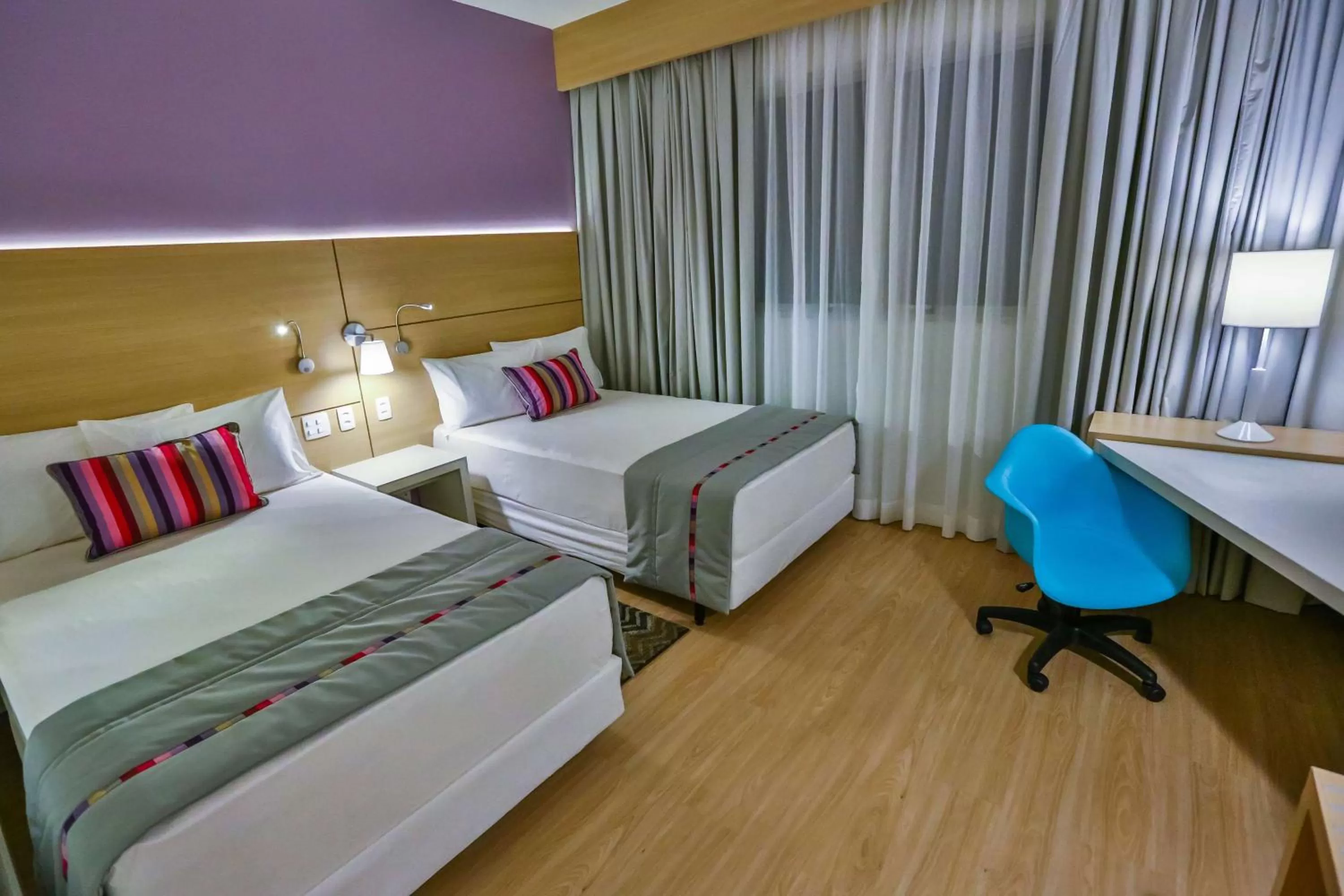 Photo of the whole room, Bed in Park Inn by Radisson Santos