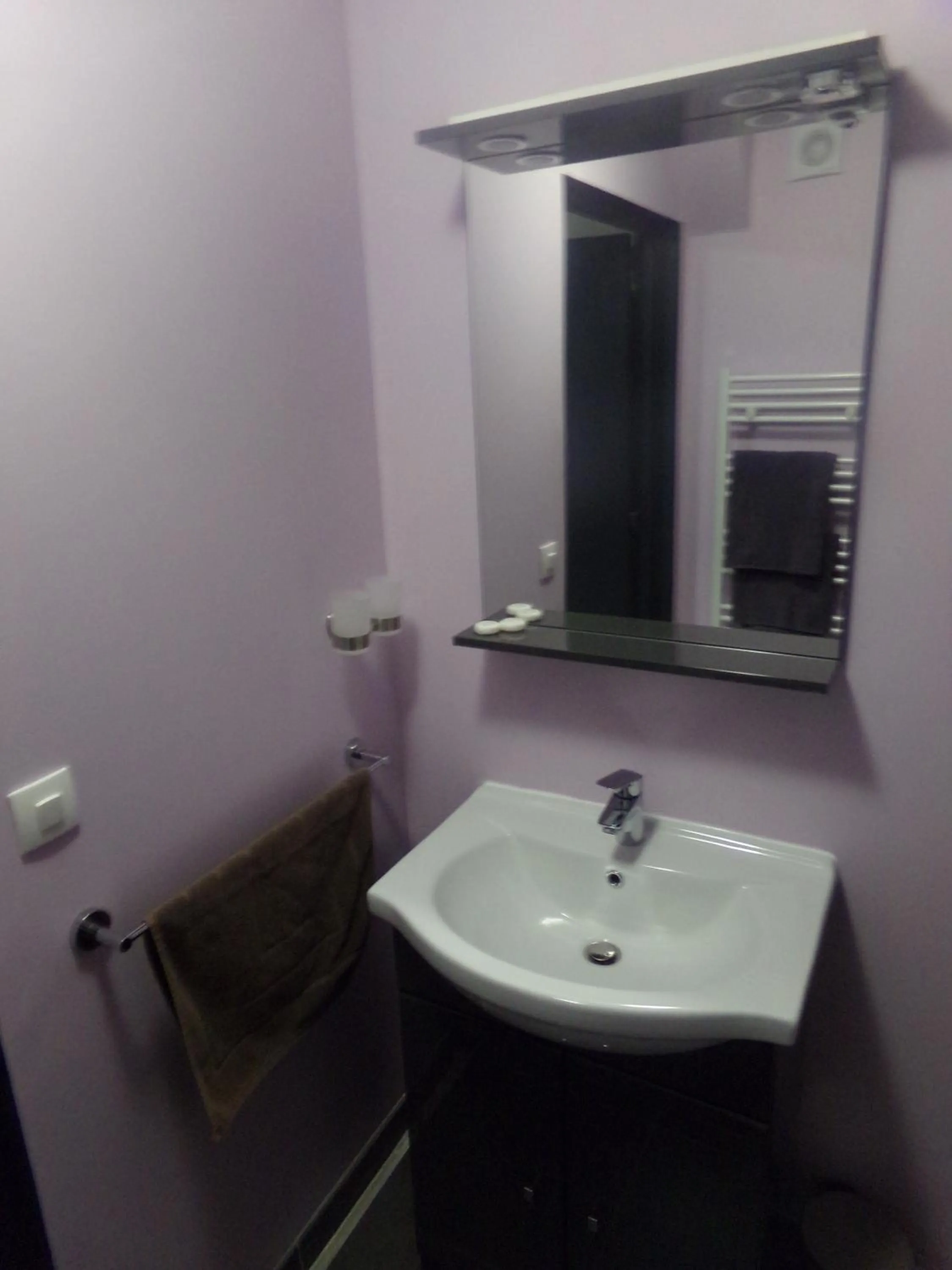 Bathroom in Hôtel La Tente Verte