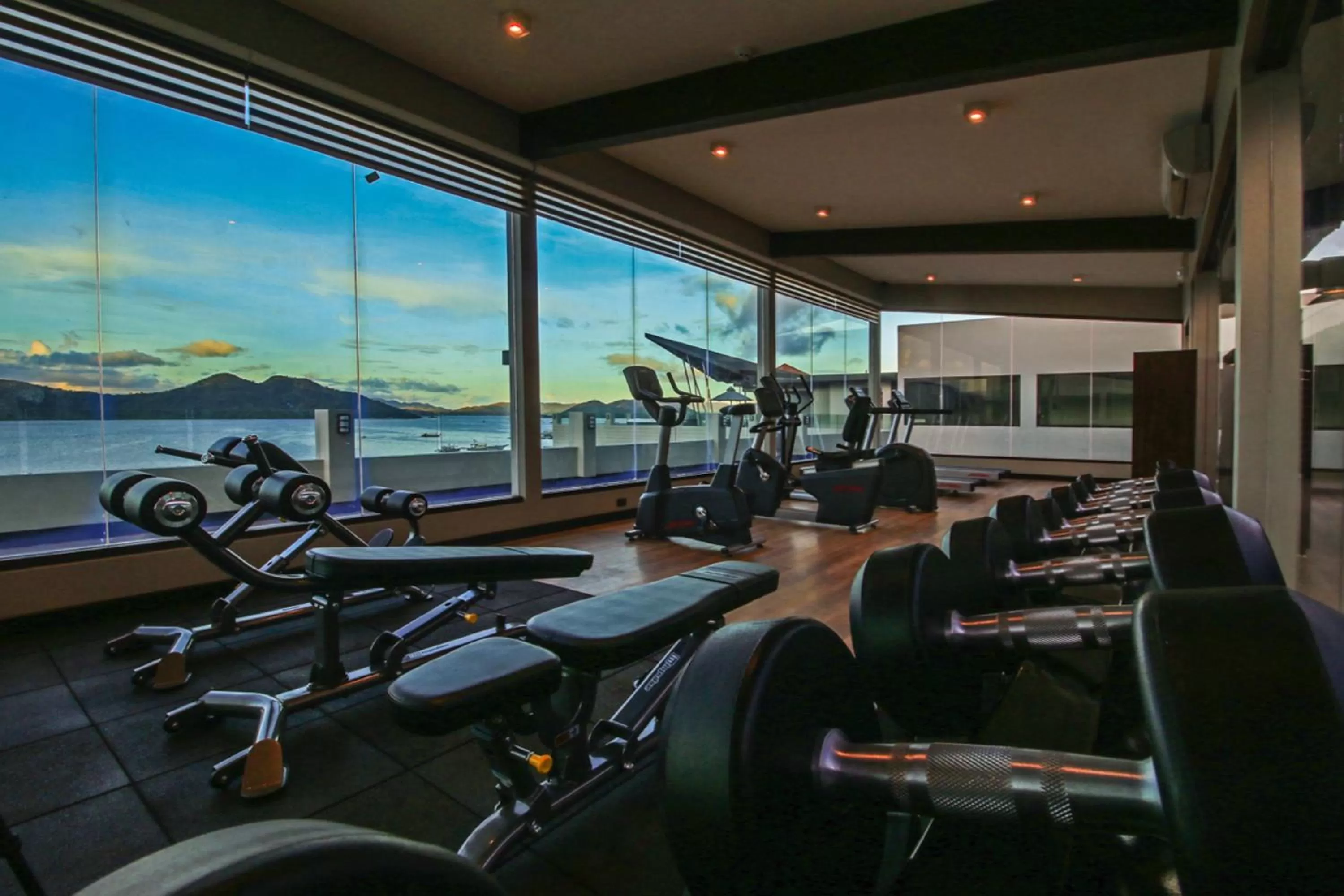 Fitness centre/facilities in Two Seasons Coron Bayside Hotel