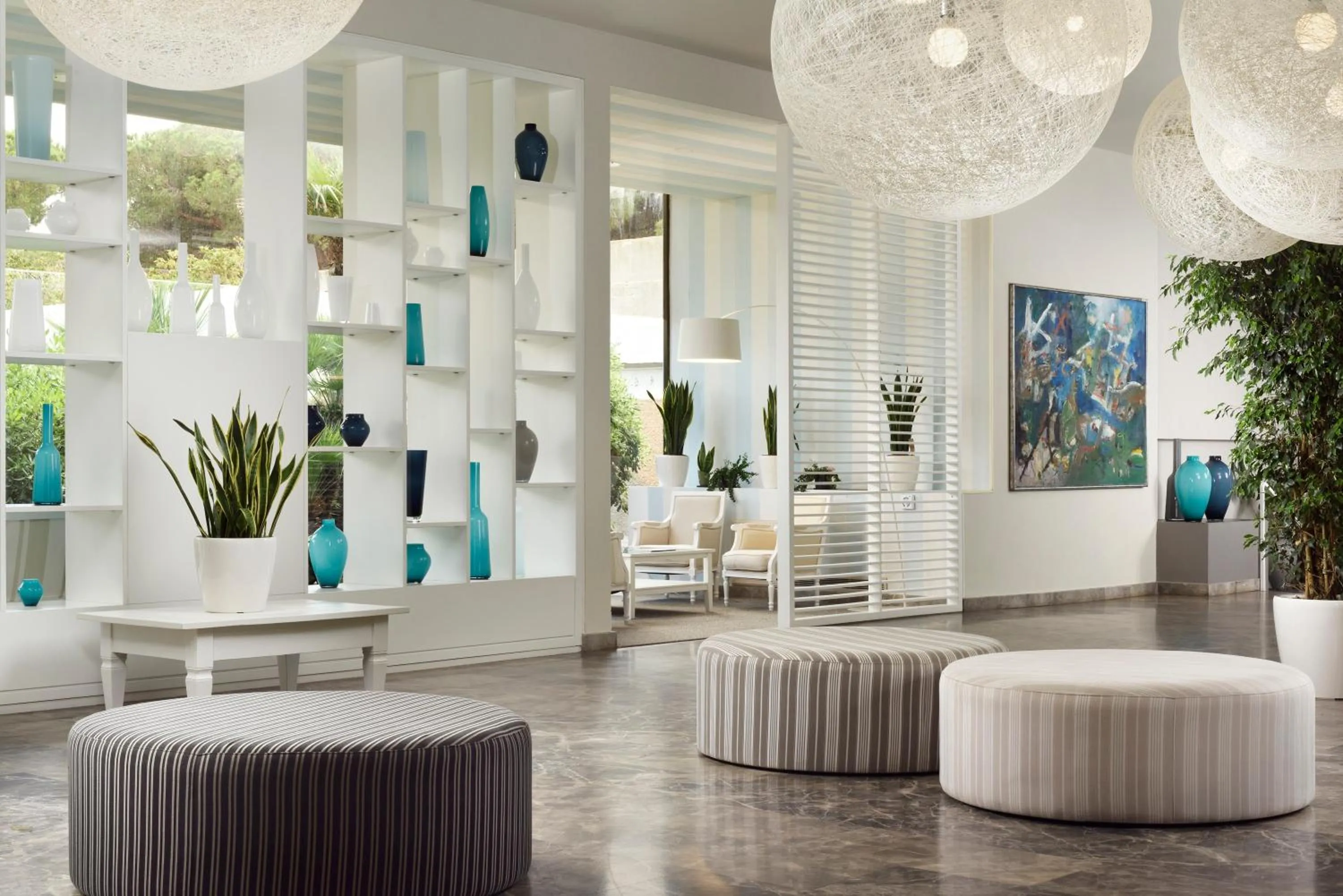 Lobby or reception in Golf Hotel Punta Ala