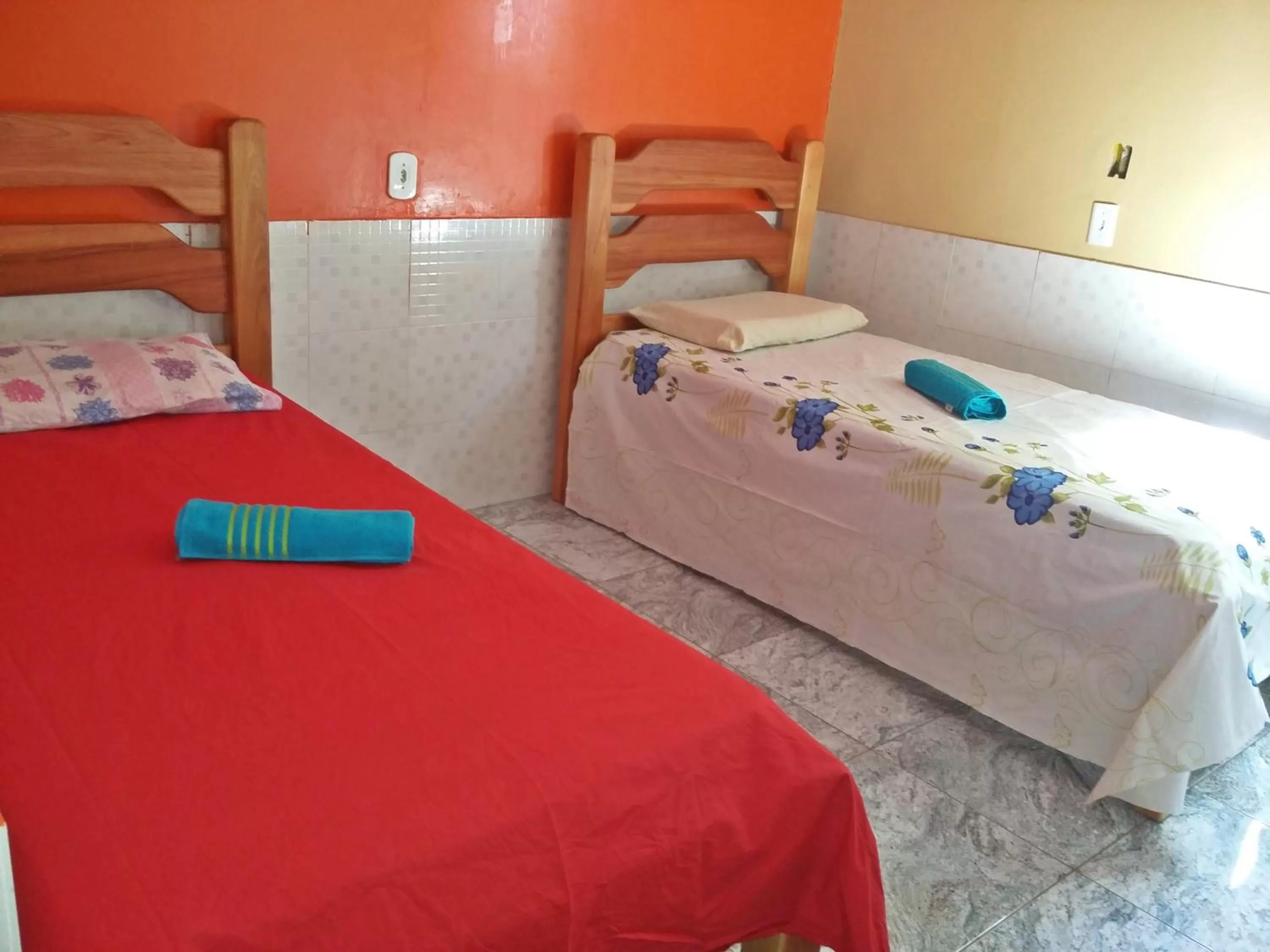 Bed in Hotel Bem Vindo