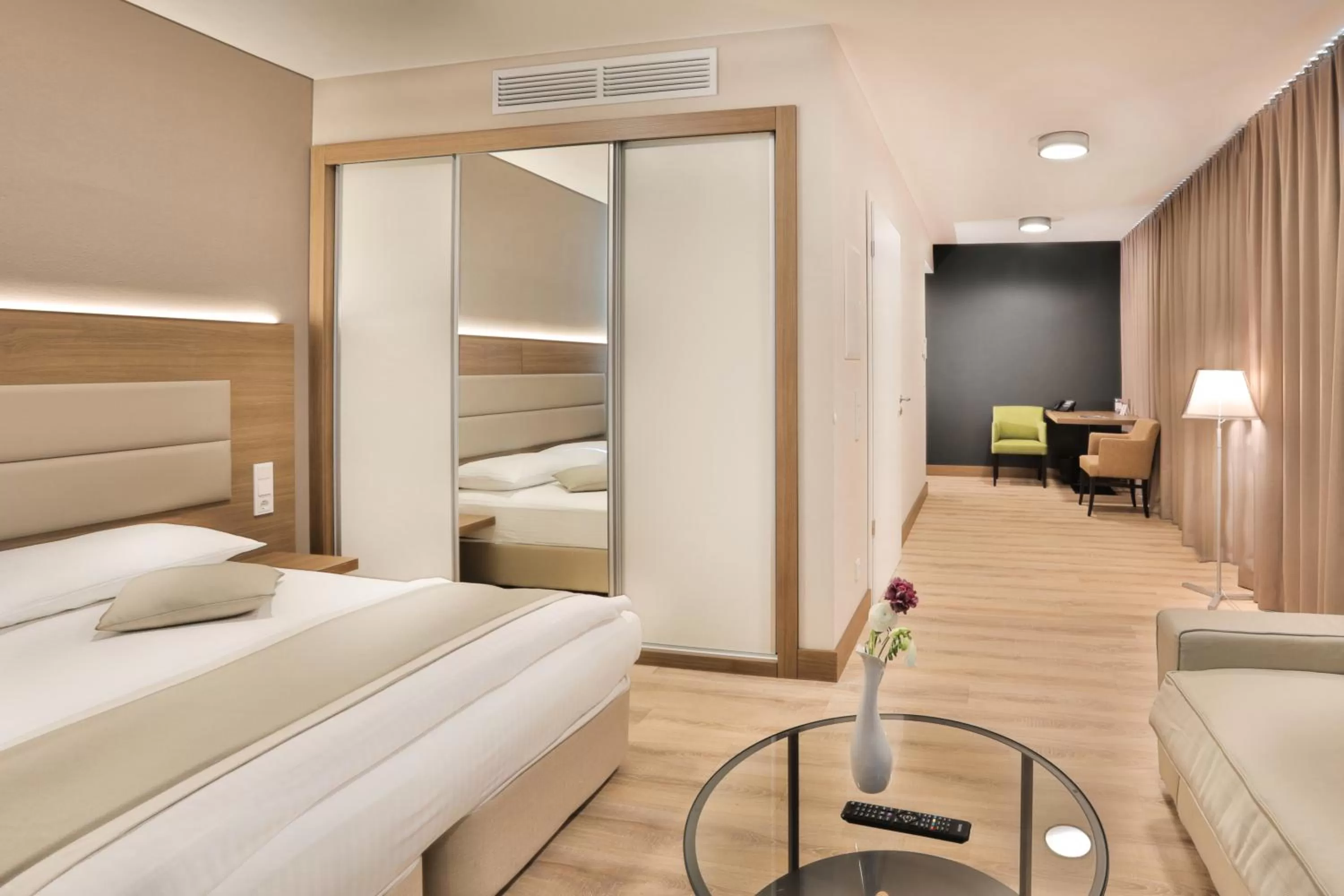 Bed in Ocak Aparthotel