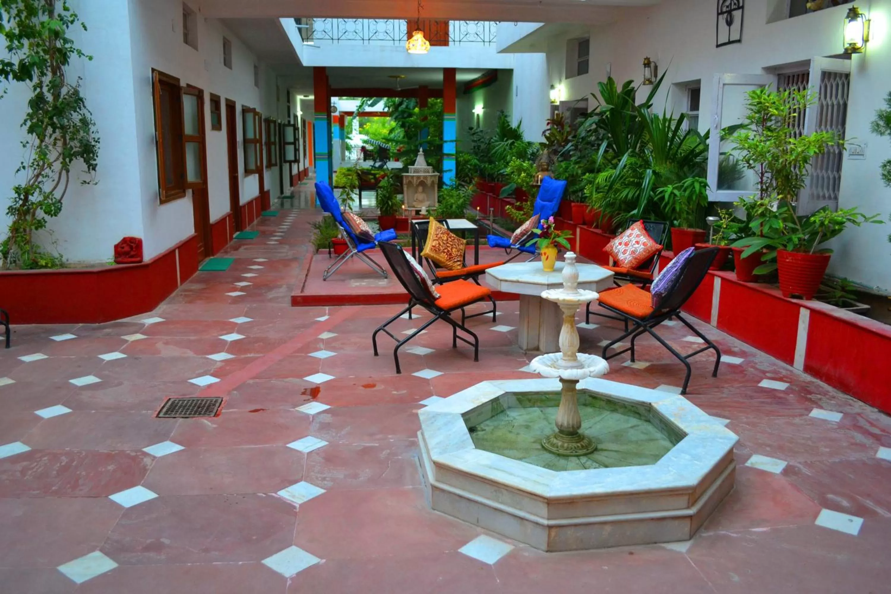 Patio in Hotel Harmony