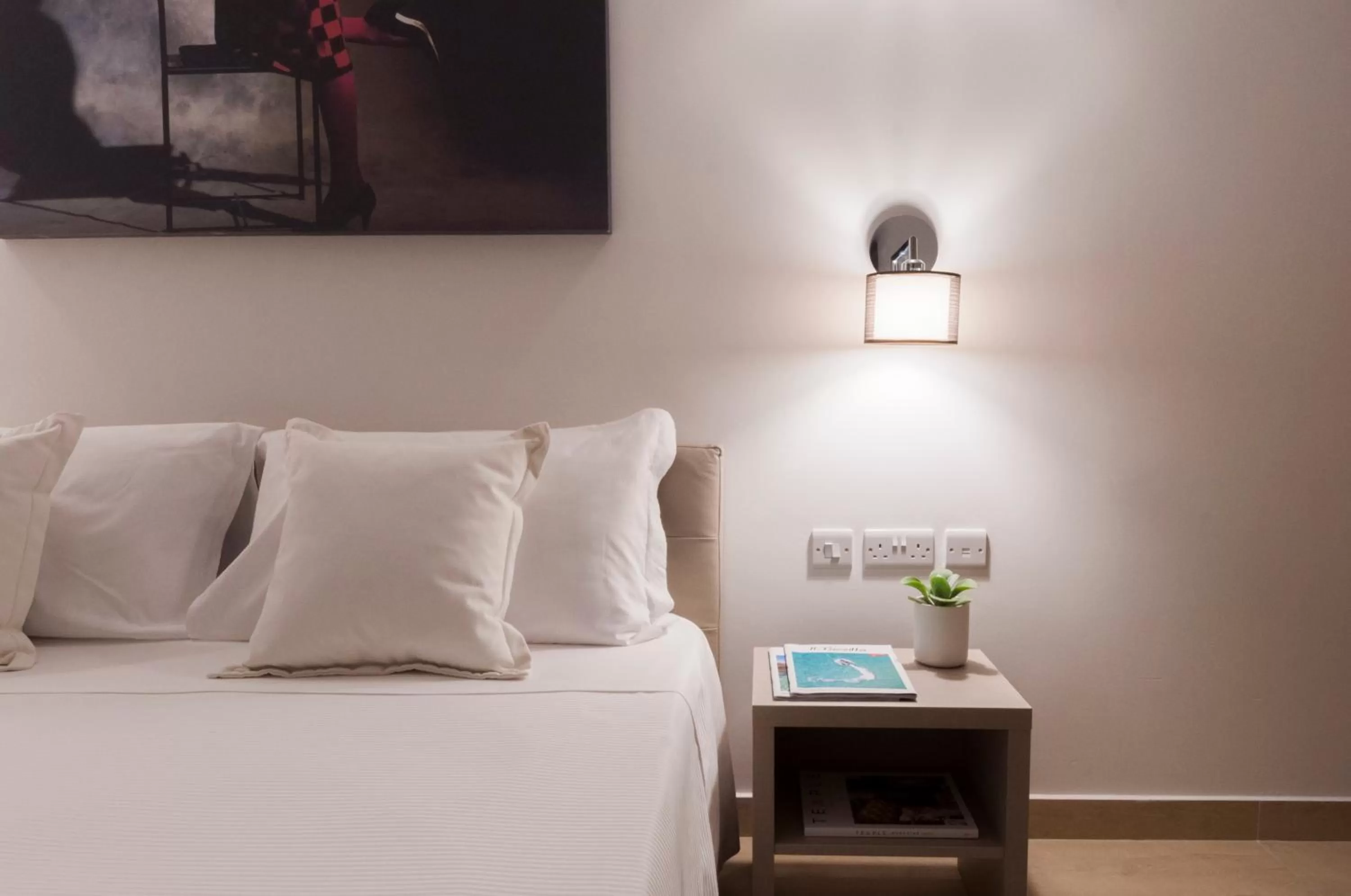 Bed in Alexandra Hotel