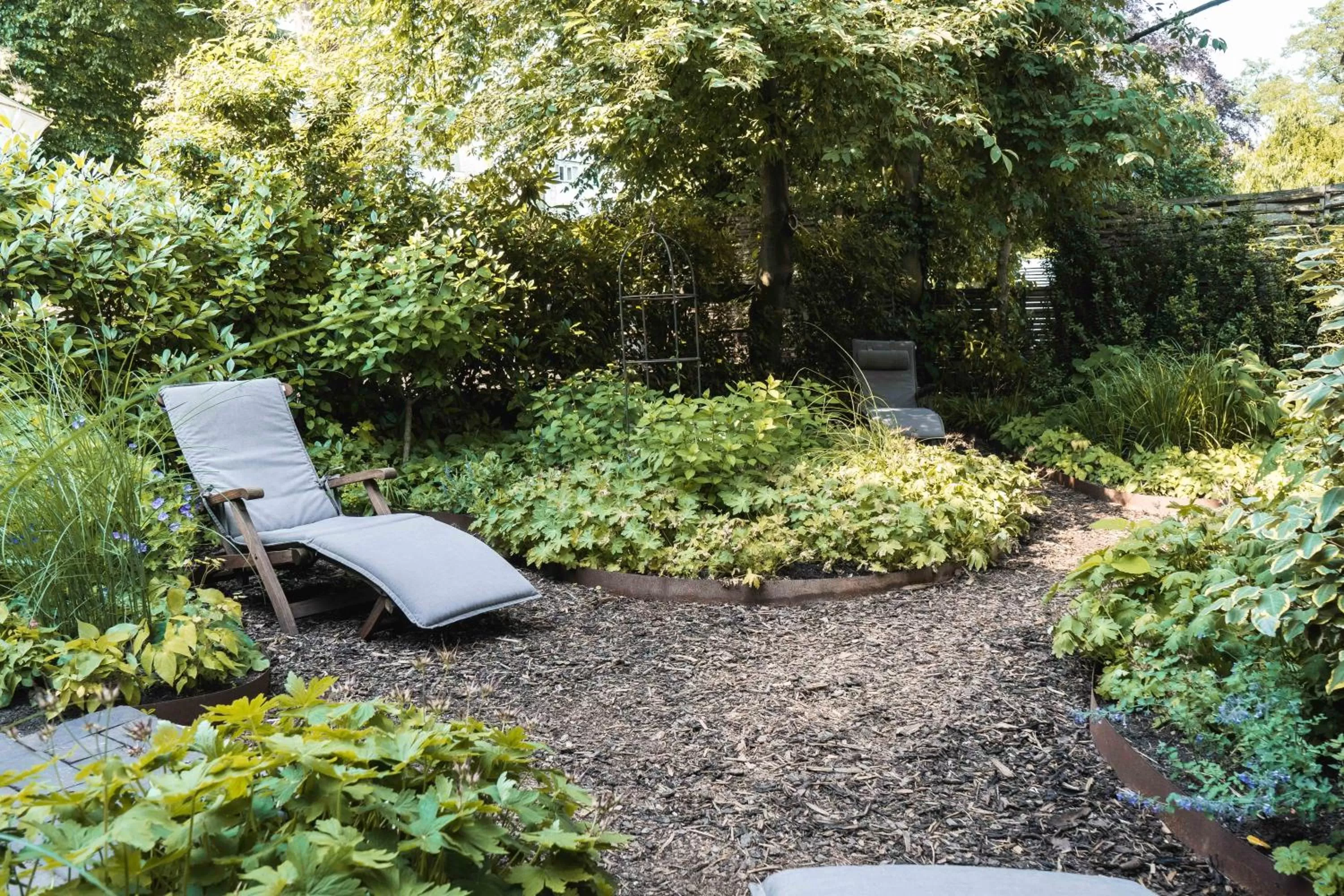 Patio in Hotel Wedina an der Alster