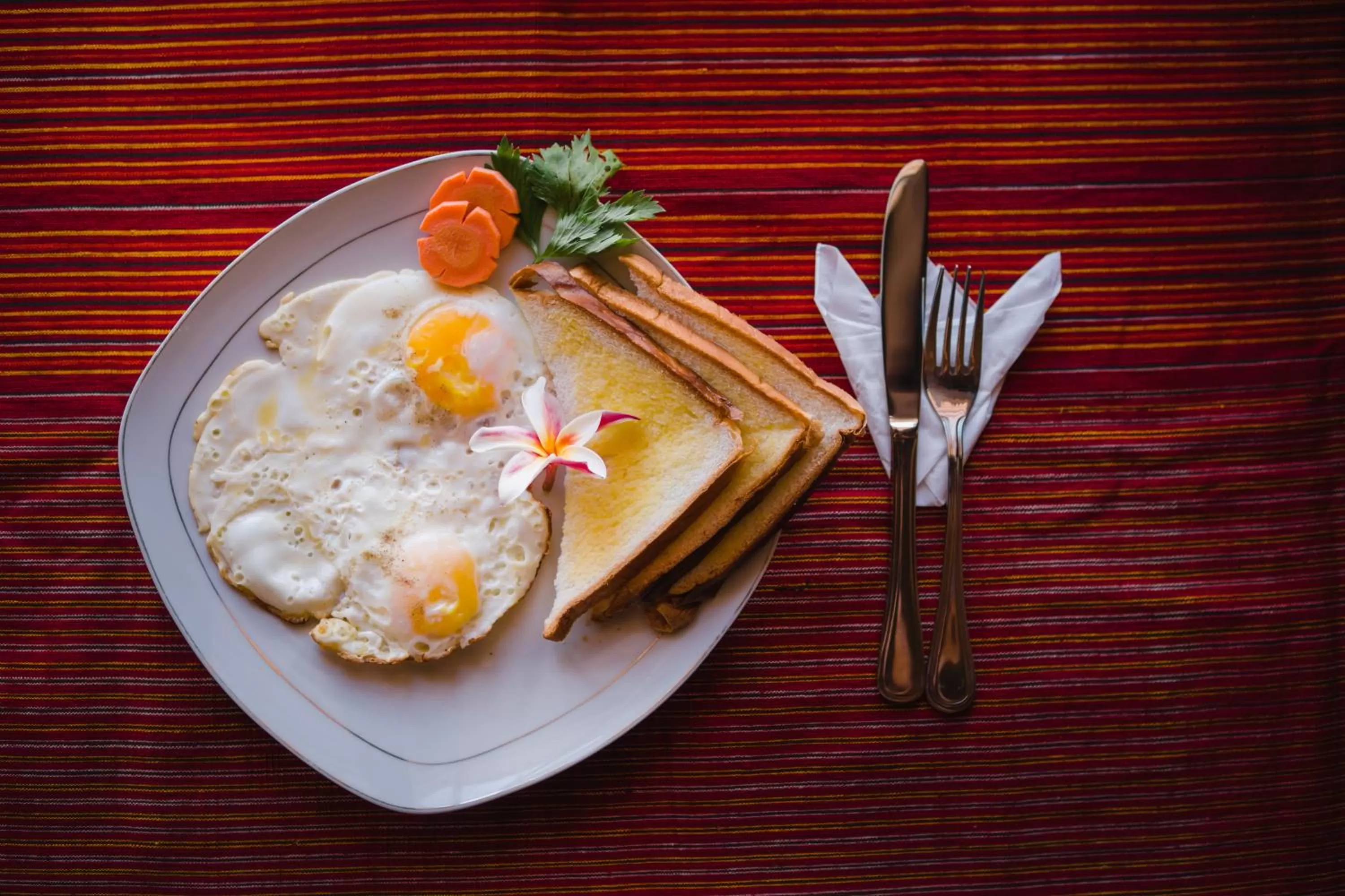 Food in Pi Karya Beach