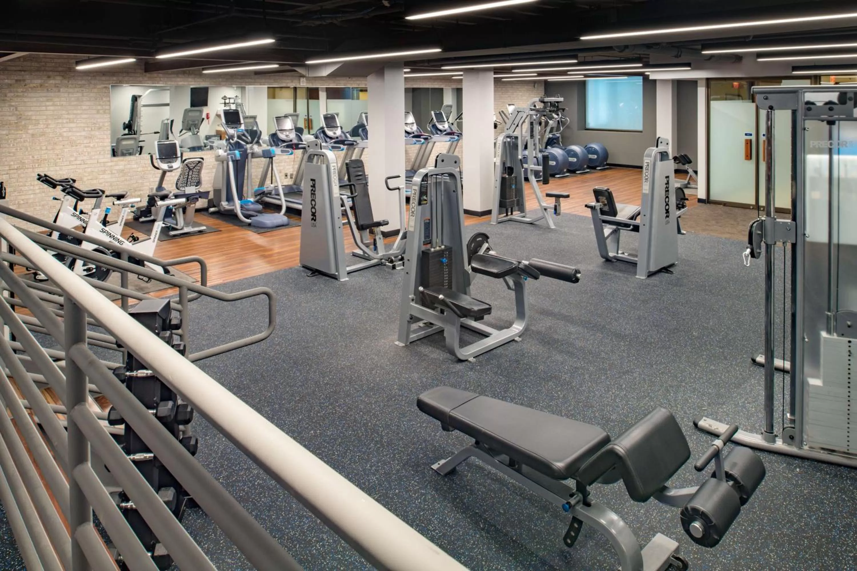 Fitness centre/facilities in Hilton Portland Downtown