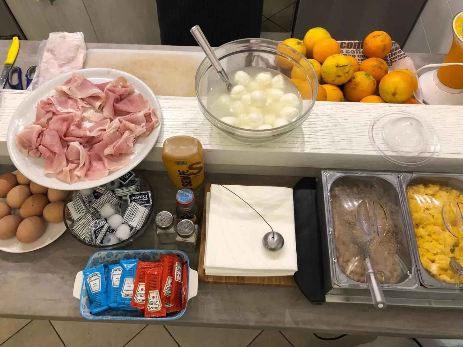 Food and drinks in Hotel Rivoli Sorrento