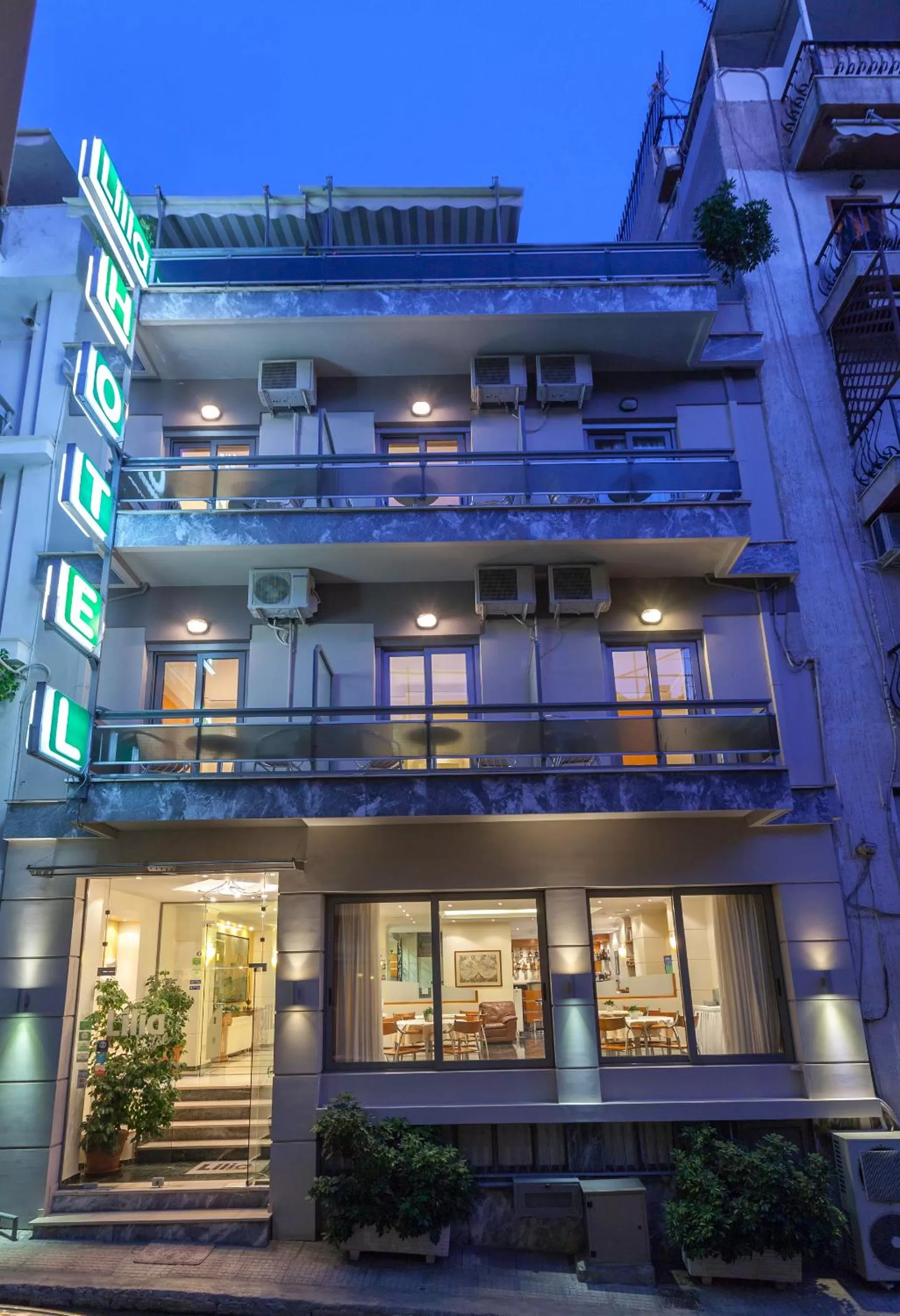 Property building in Lilia Hotel