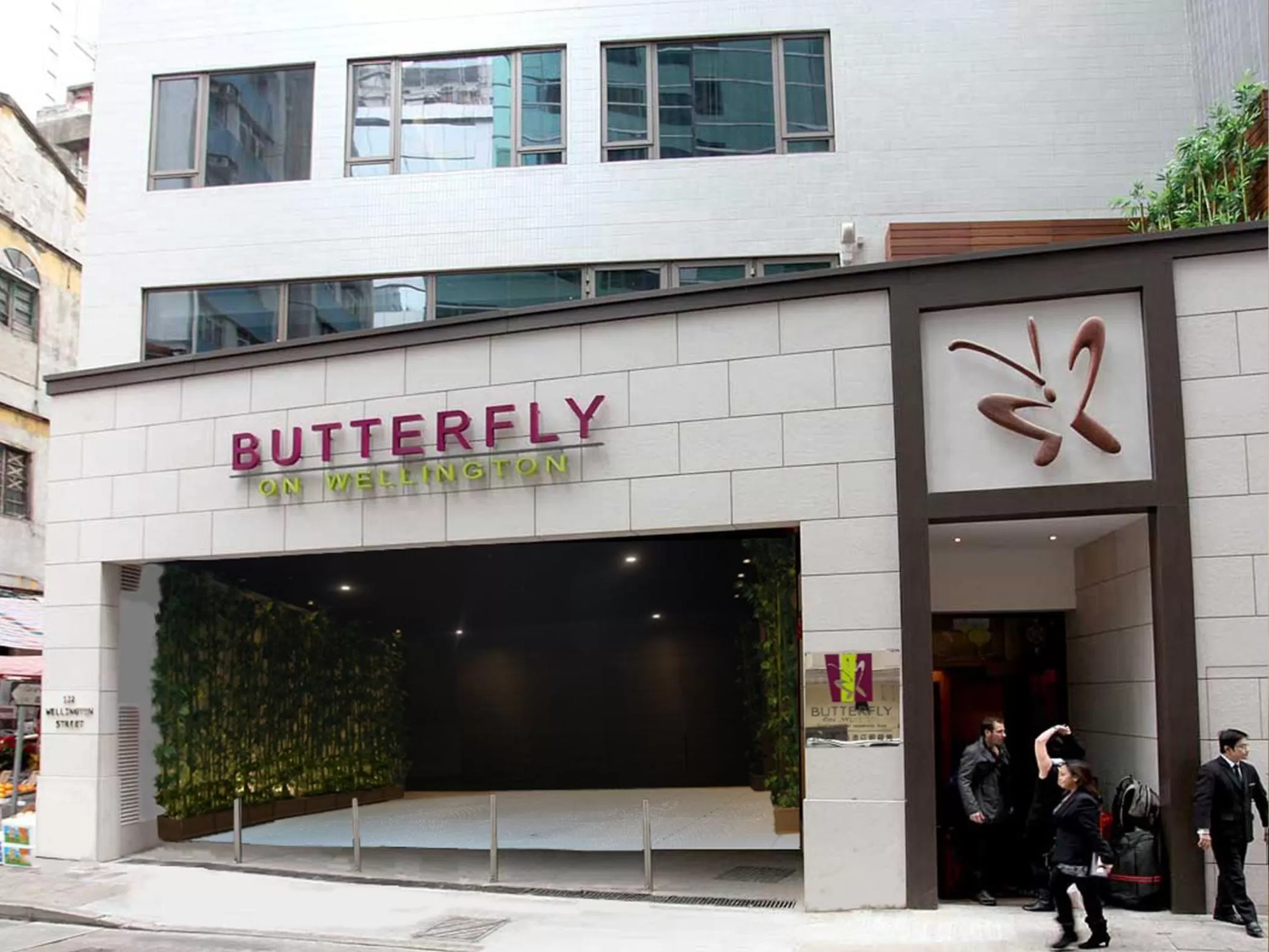 Facade/entrance in Butterfly on Wellington, Central