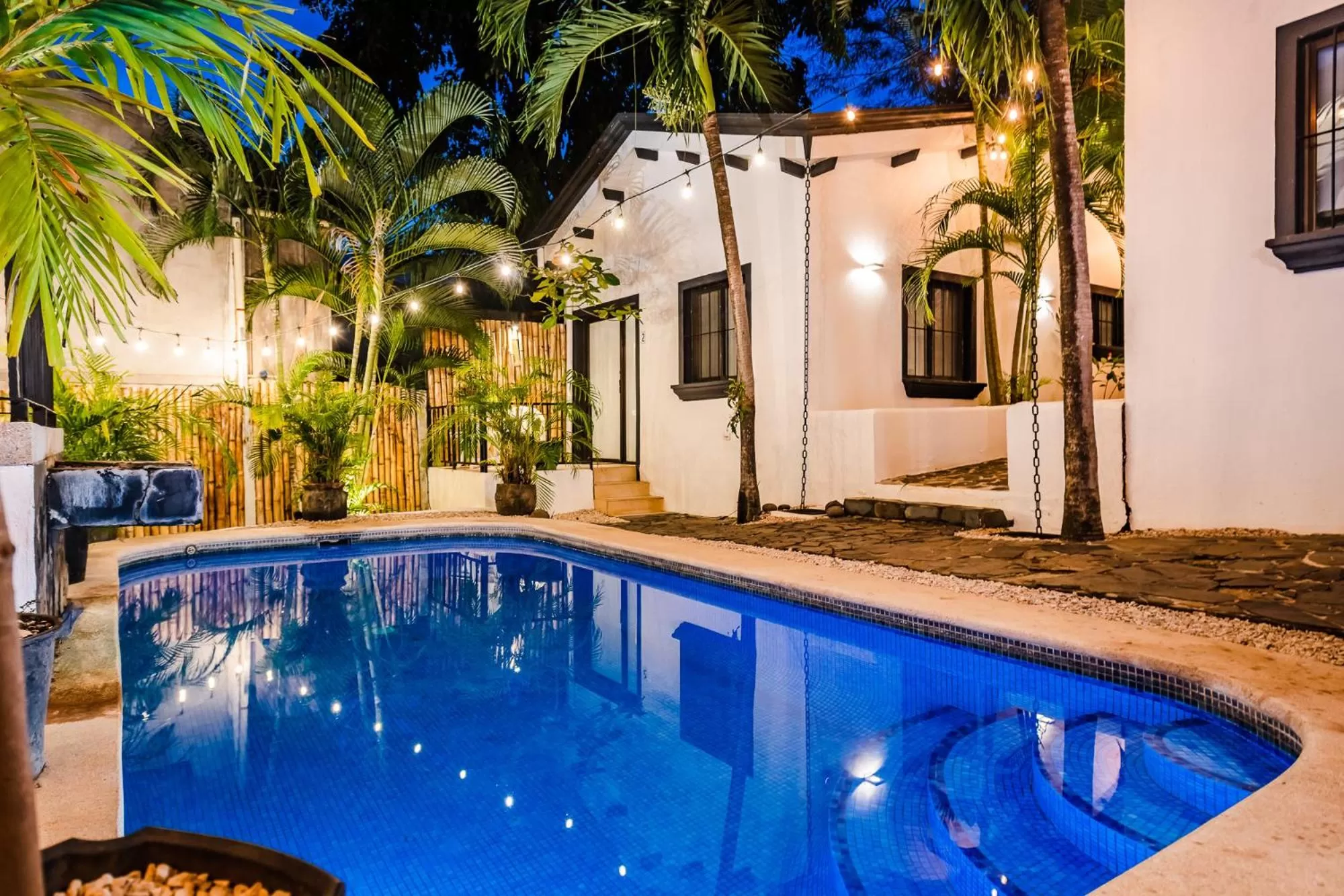 Pool view in Hotel Gardenia Tamarindo