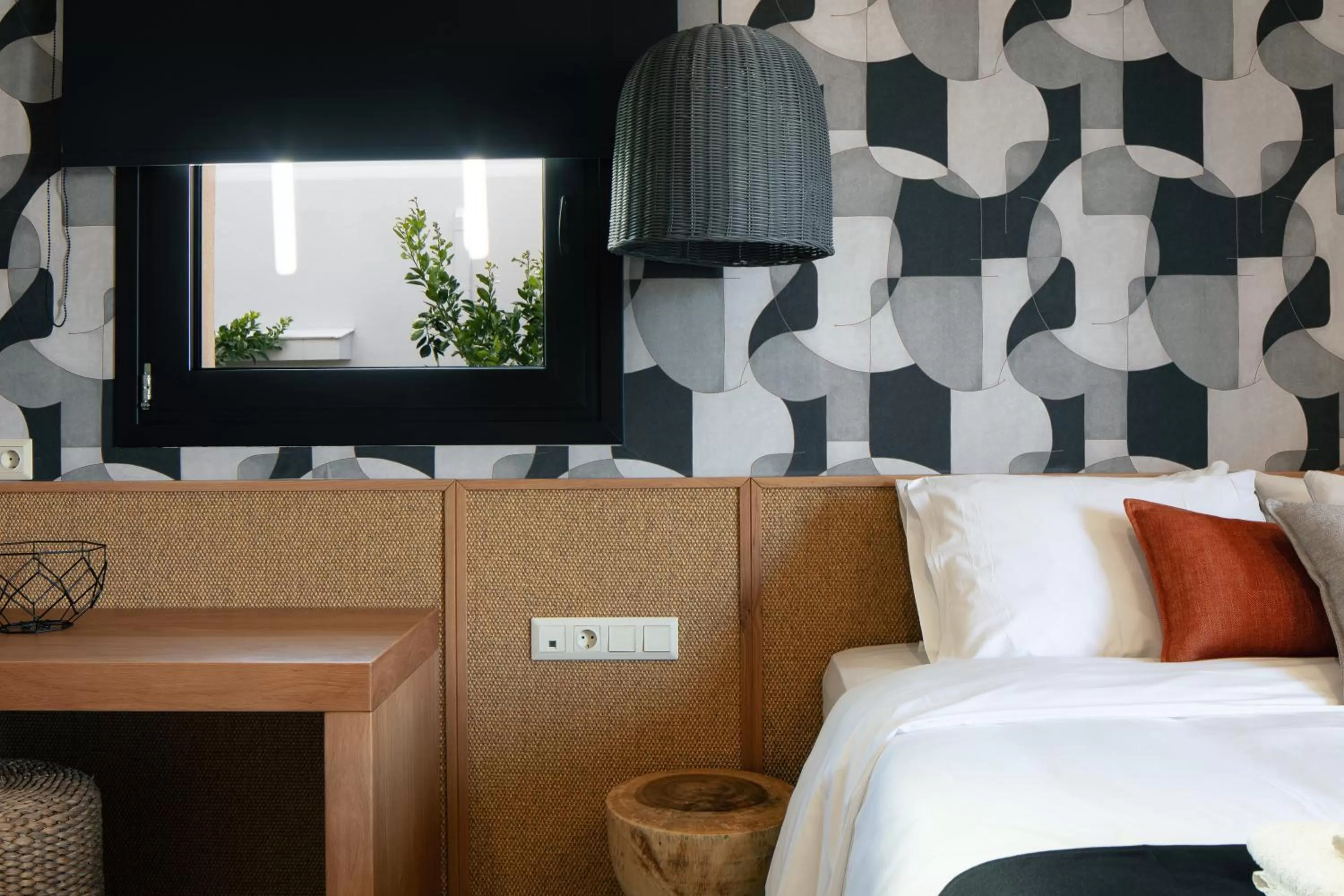 Decorative detail, Bed in Chapter 02 Gallery Suites - ex GD Gallery Suites