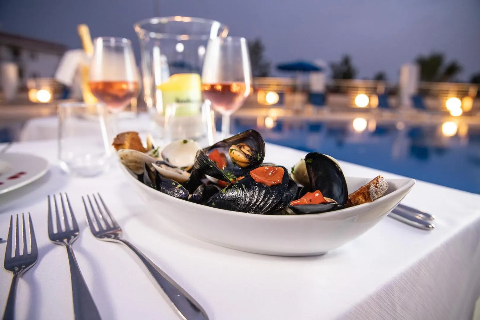 Dinner in Club Azzurro Hotel & Resort