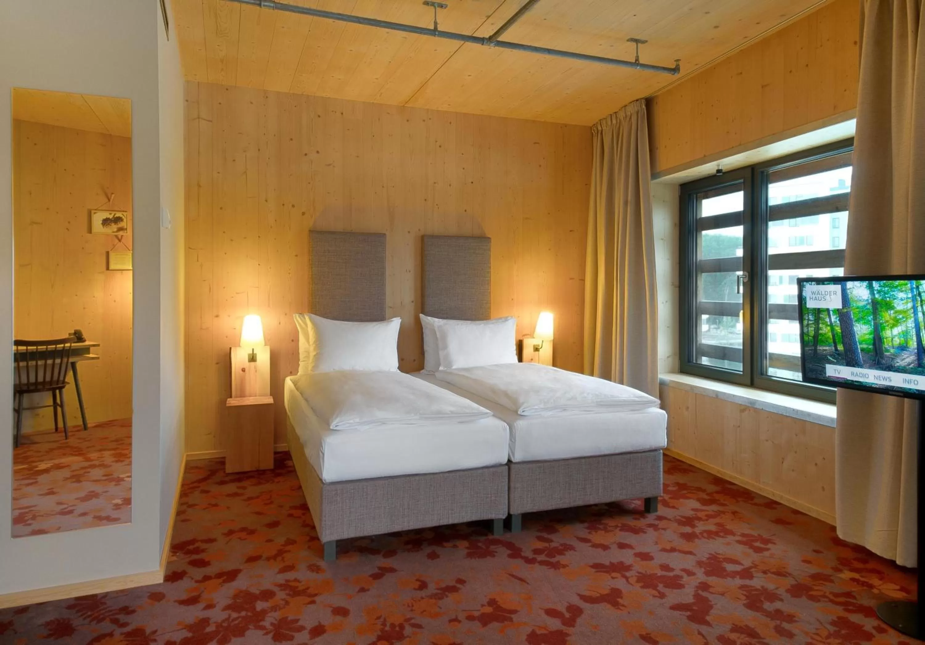 Bed in Raphael Hotel Wälderhaus