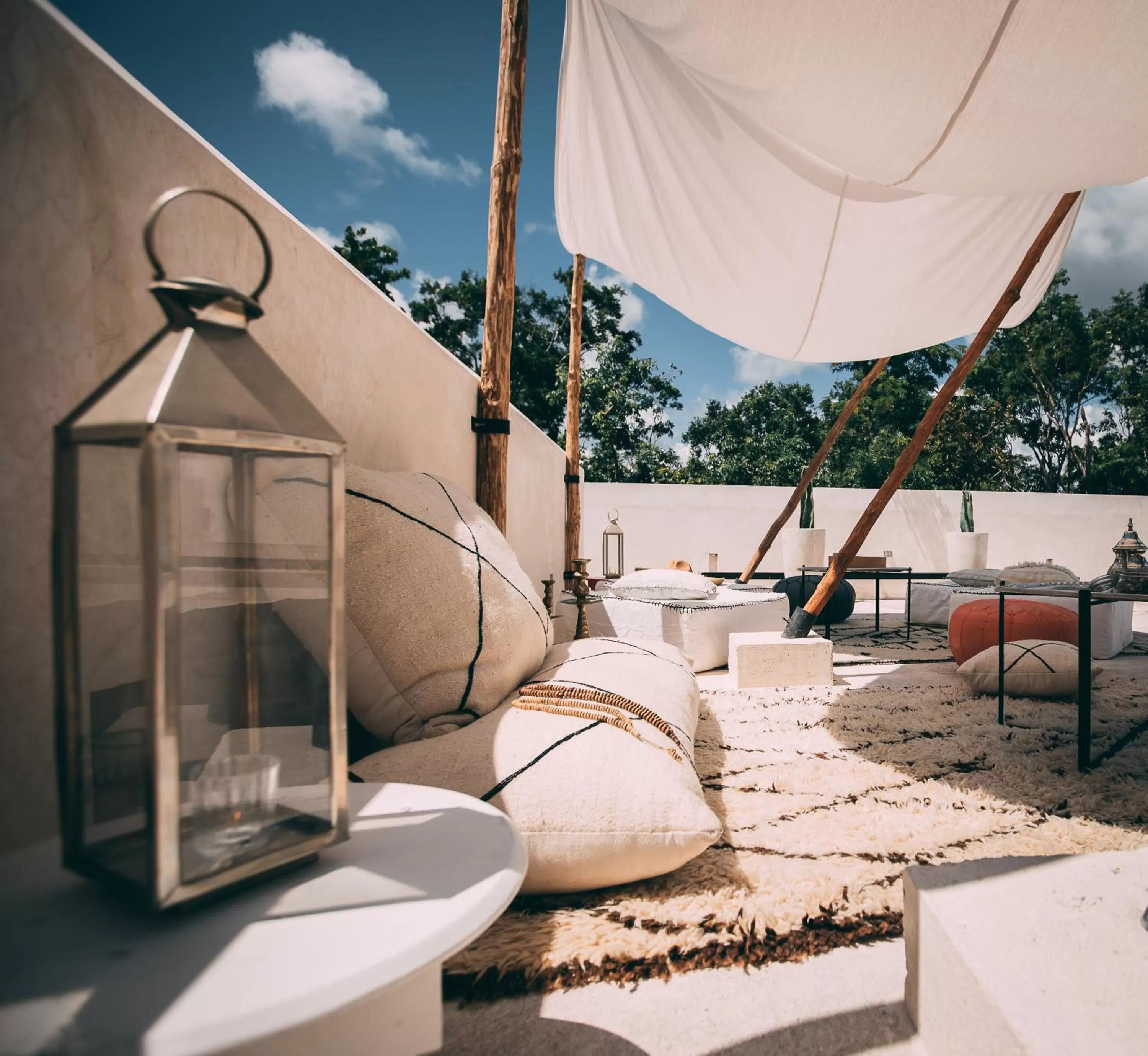 Patio in Ambre & Epices Jungle Hotel & Spa