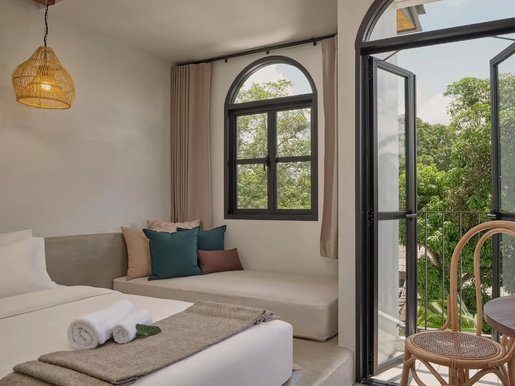 Bed in The Motifs Eco Hotel - SHA Extra Plus