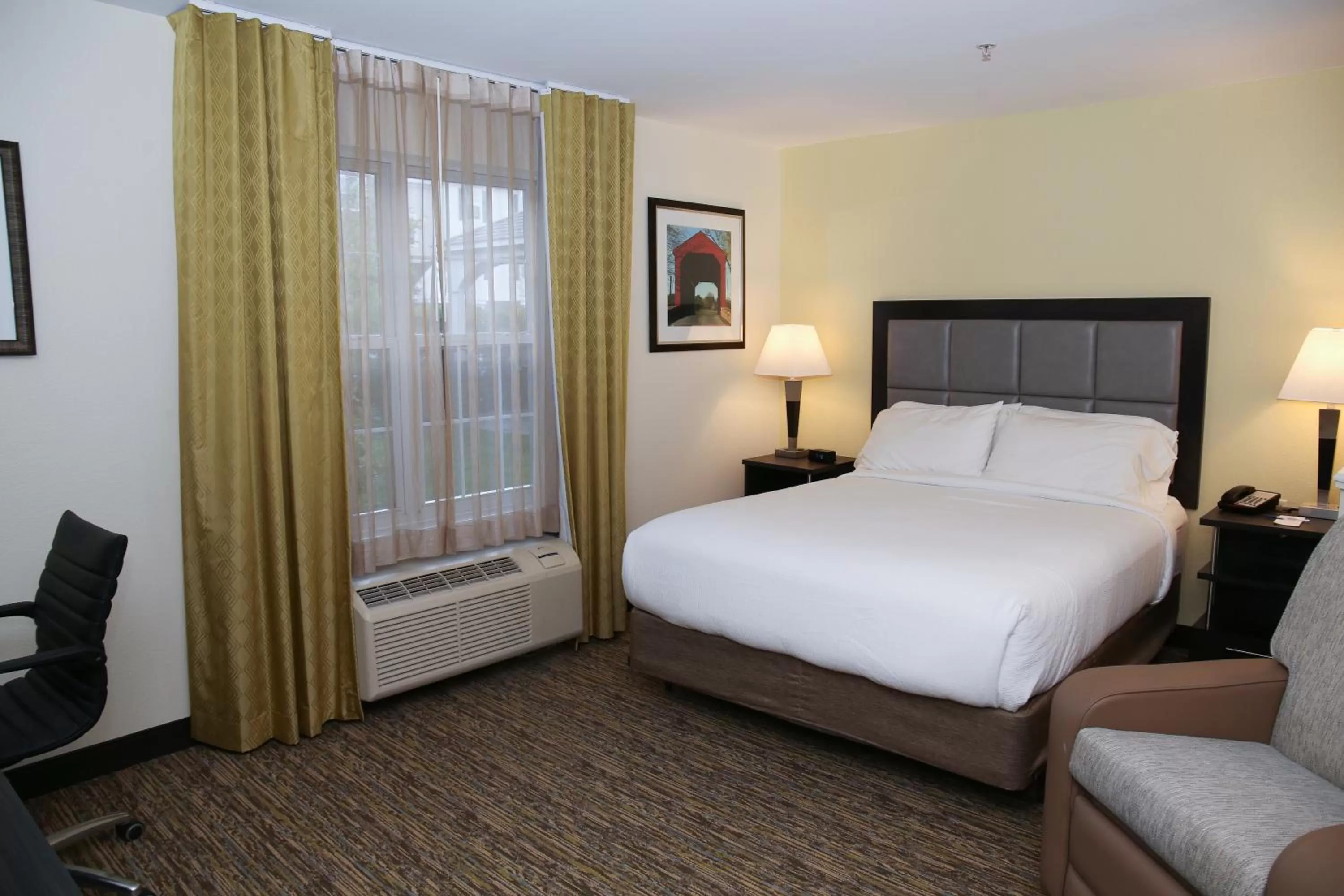 Bedroom in Candlewood Suites - Portland - Scarborough by IHG